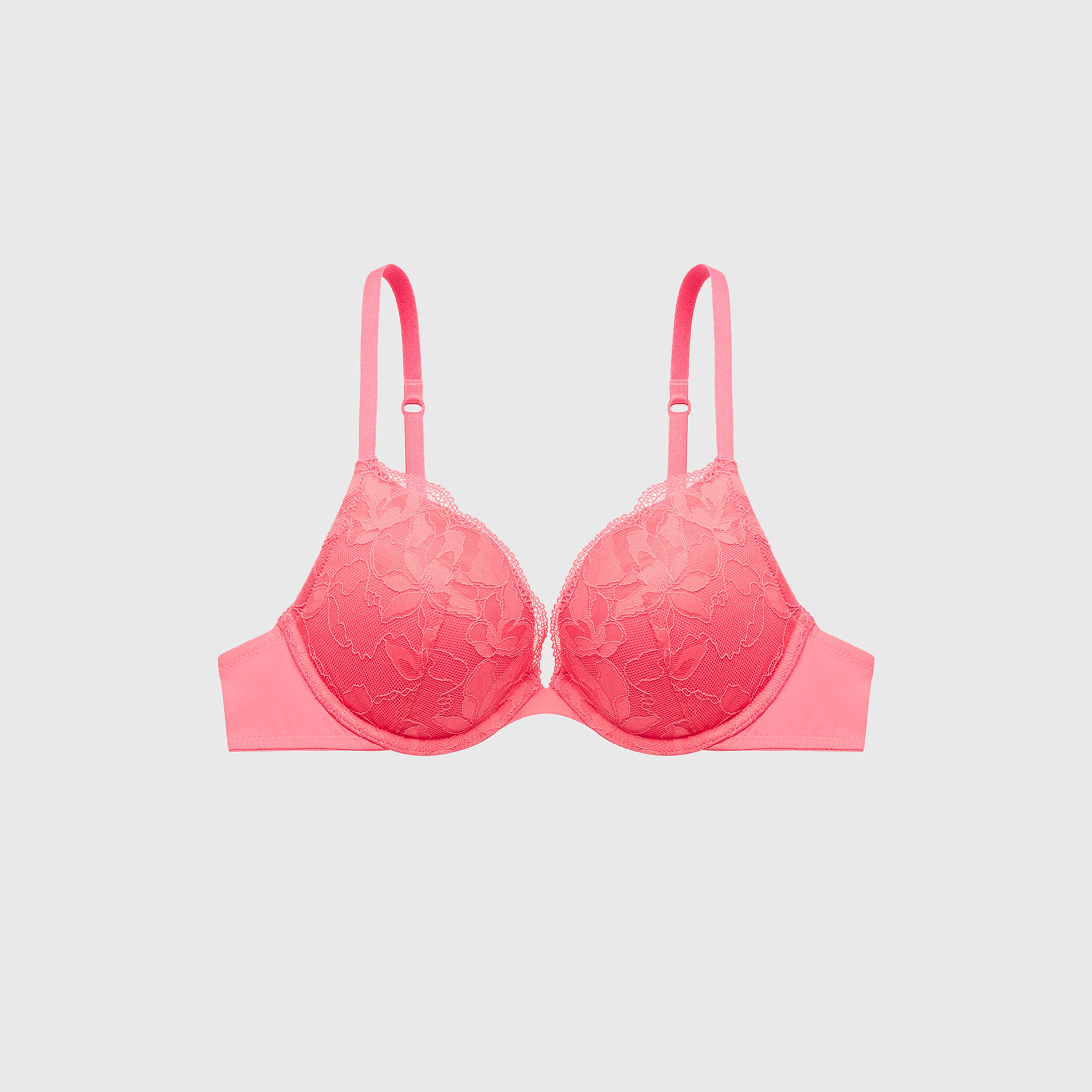 حمالة صدر نسائية "بوش أب" مبطنة بسلك ودعم متوسط "أوبسيشن" - أزرق من لا سنزا-women-clothing-lingerie-bras-image-5