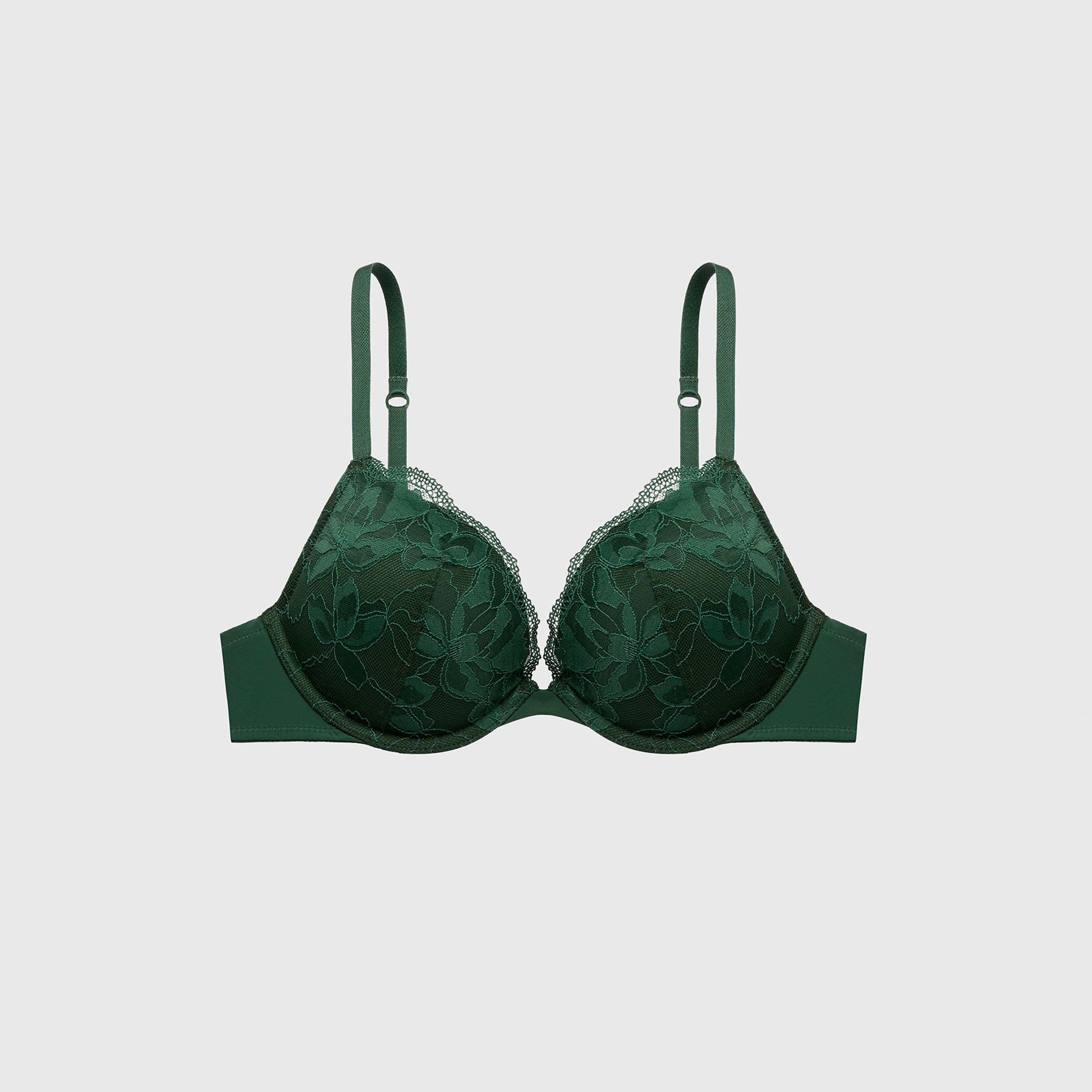 La Senza Obsession Blue Wired Medium Support Padded Women's Push-Up Bra-women-clothing-lingerie-bras-image-5