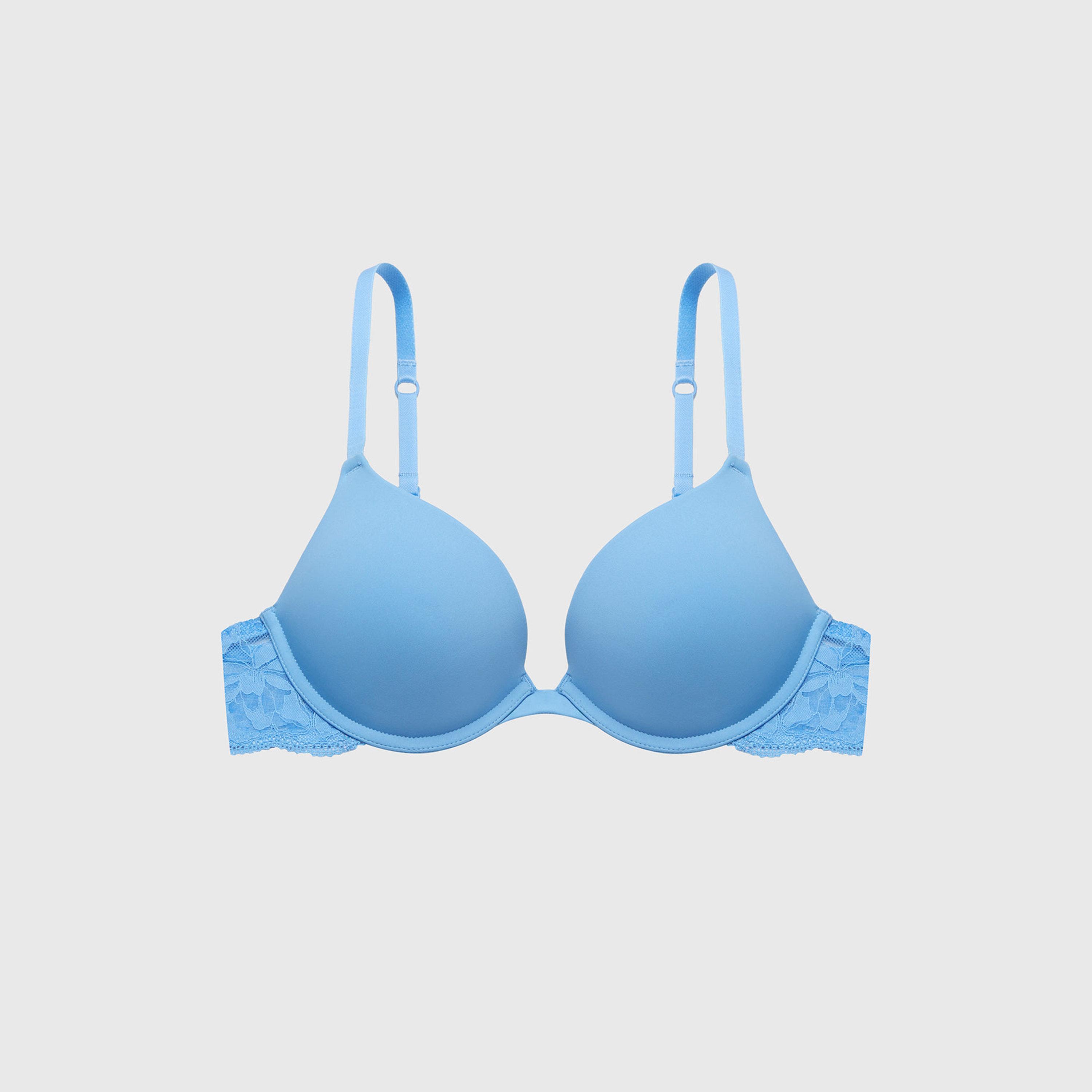 La Senza Obsession Blue Wired Medium Support Padded Women's Push-Up Multiway Bra-women-clothing-lingerie-bras-image-5