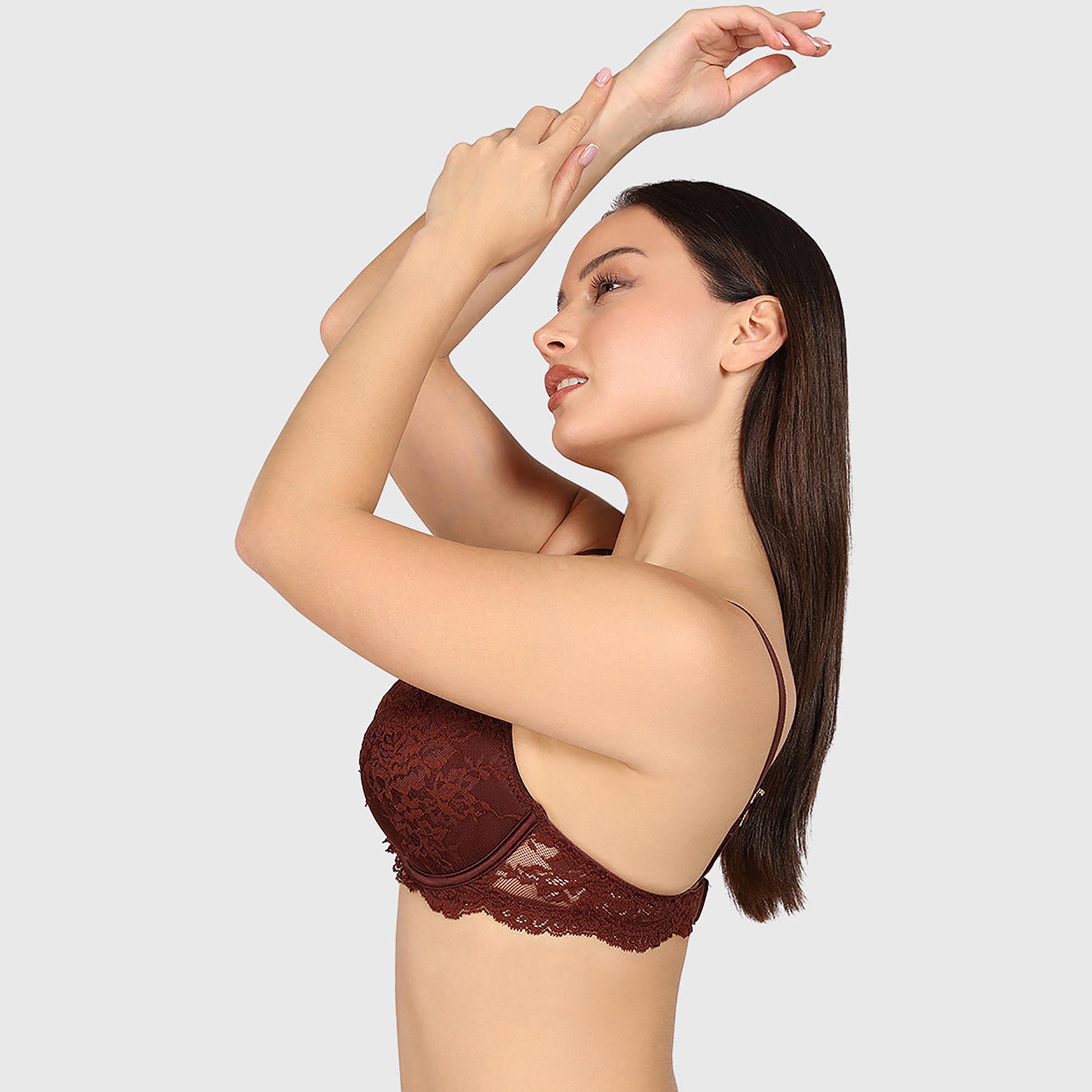 La Senza Obvious Hello Sugar Wired High Support Double Push-Up Women's Multiway Bra-women-clothing-lingerie-bras-image-2