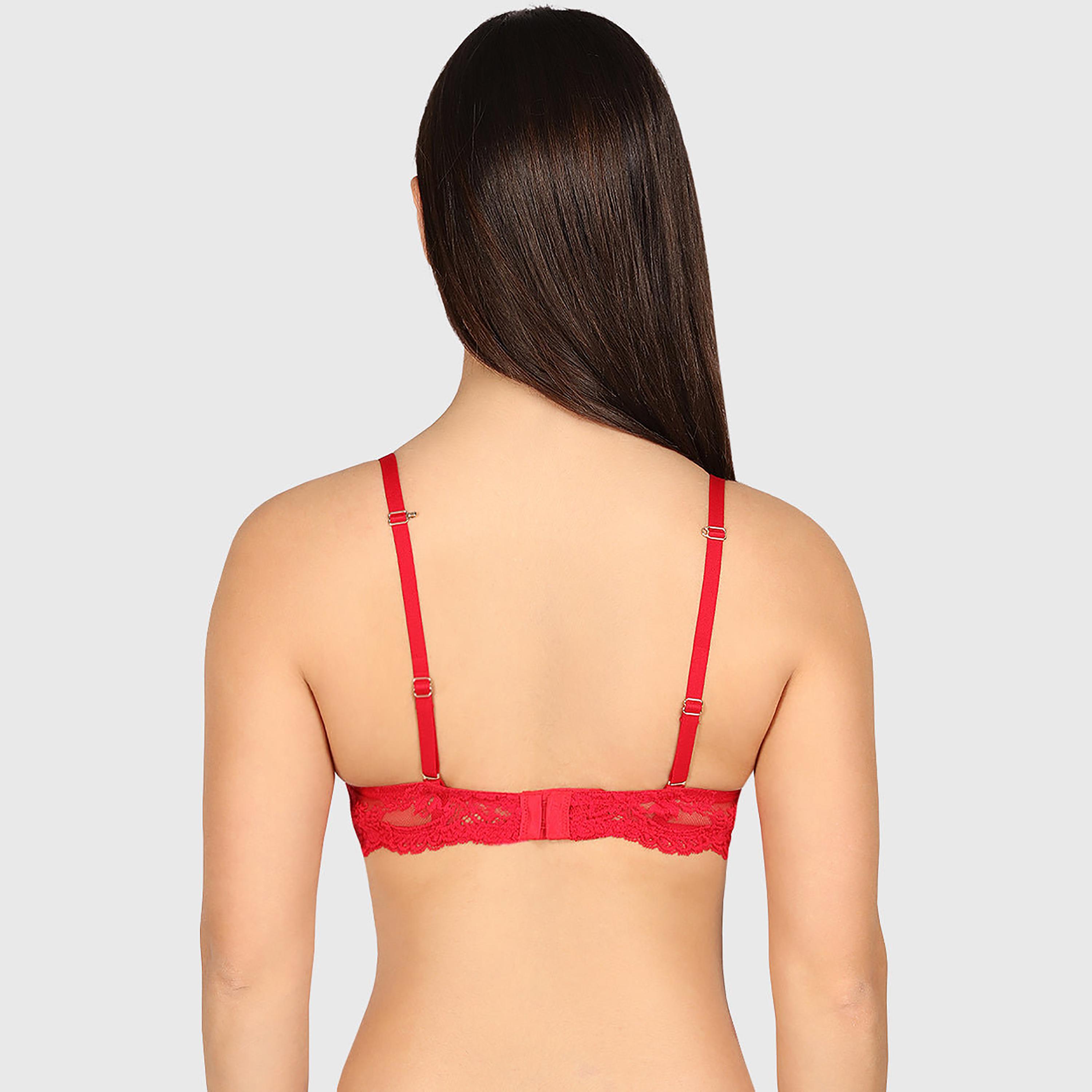 حمالة صدر نسائية متعددة الطرق "دبل بوش أب" بسلك ودعم عالٍ "هالو شوجر" من لا سنزا-women-clothing-lingerie-bras-image-9