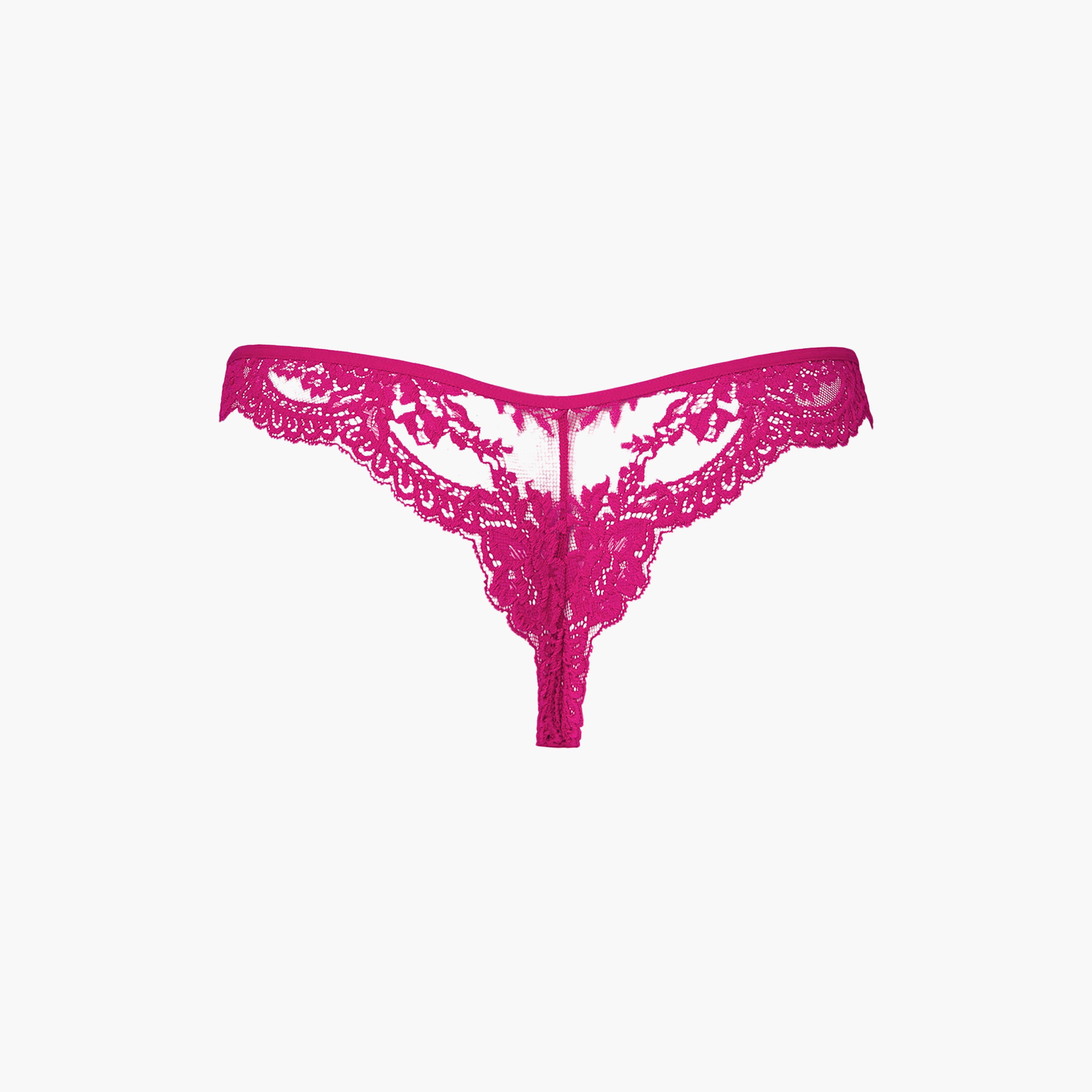 La Senza Diva Low Coverage Women's Thong Panties-women-clothing-lingerie-panties-image-6