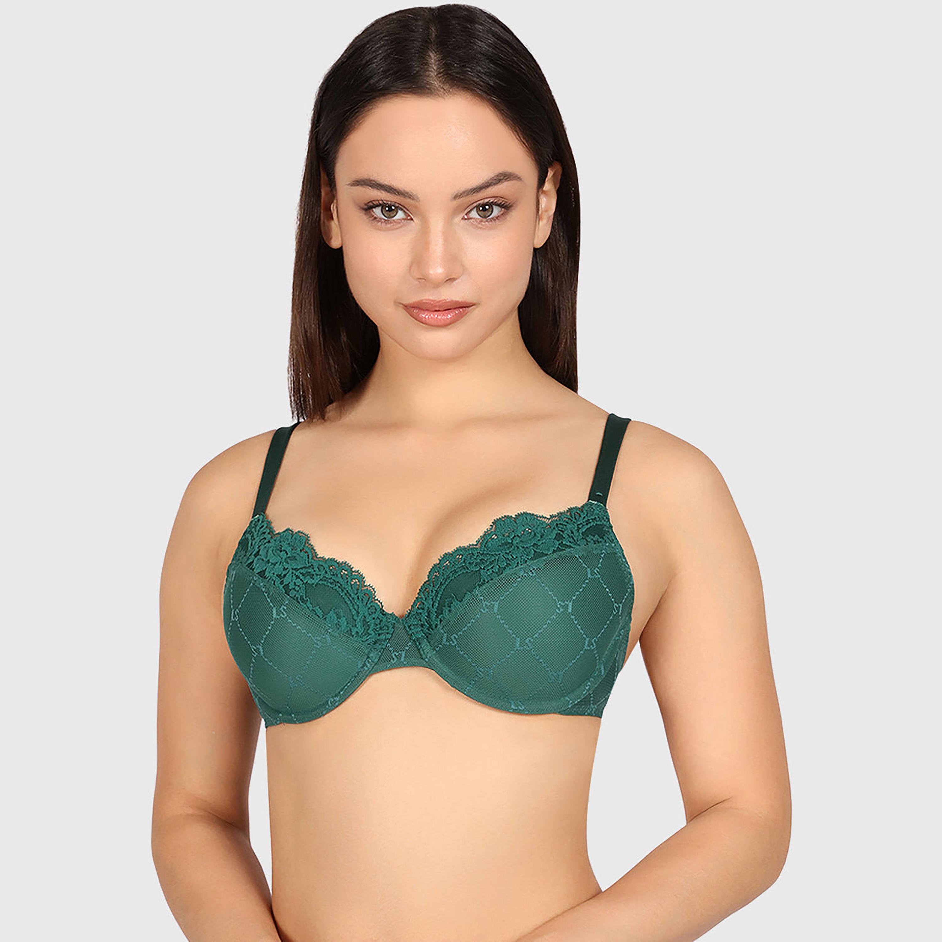حمالة صدر نسائية "ديمي" مبطنة خفيف بسلك ودعم متوسط "سو سيكسي" من لا سنزا-women-clothing-lingerie-bras-image-9