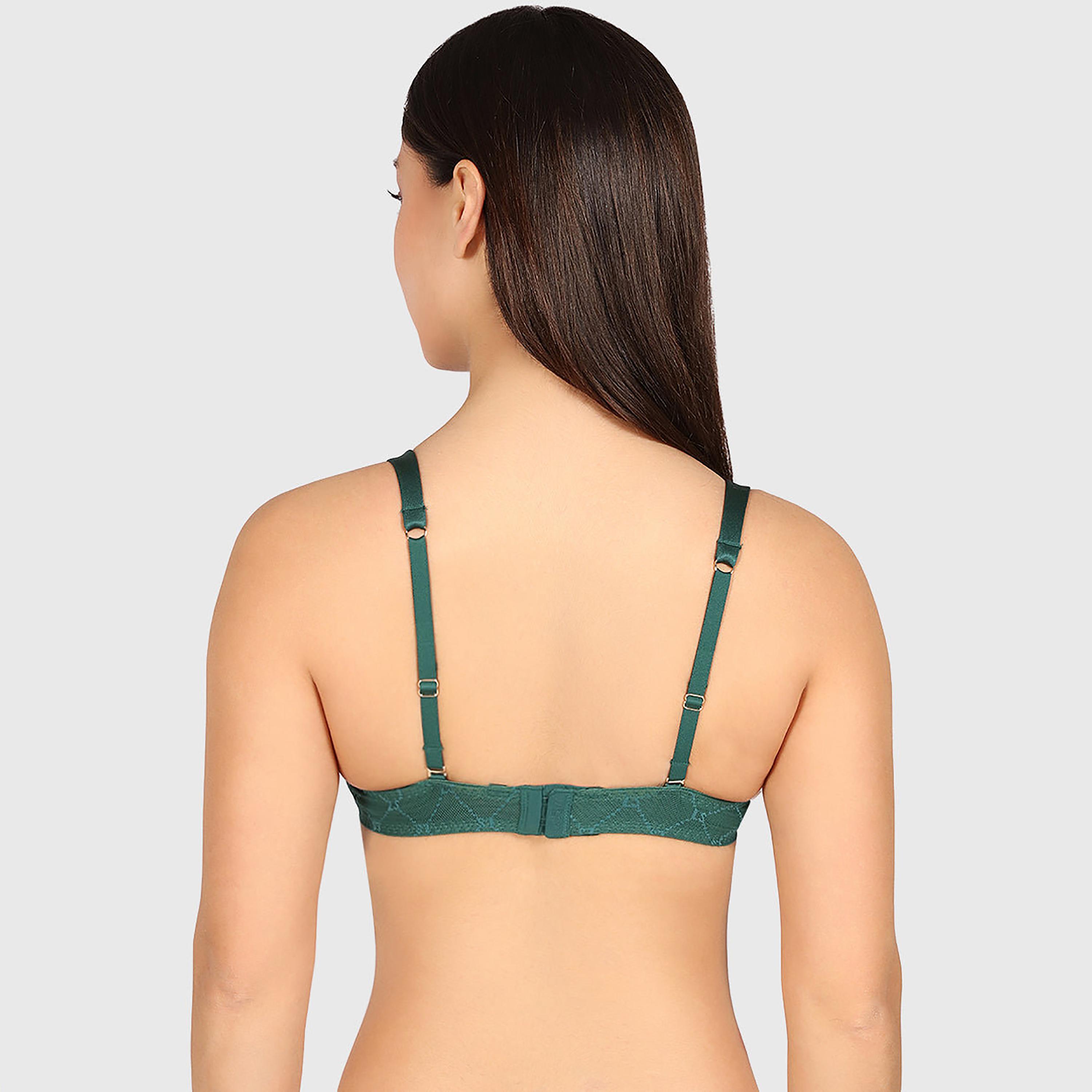 حمالة صدر نسائية "ديمي" مبطنة خفيف بسلك ودعم متوسط "سو سيكسي" من لا سنزا-women-clothing-lingerie-bras-image-11