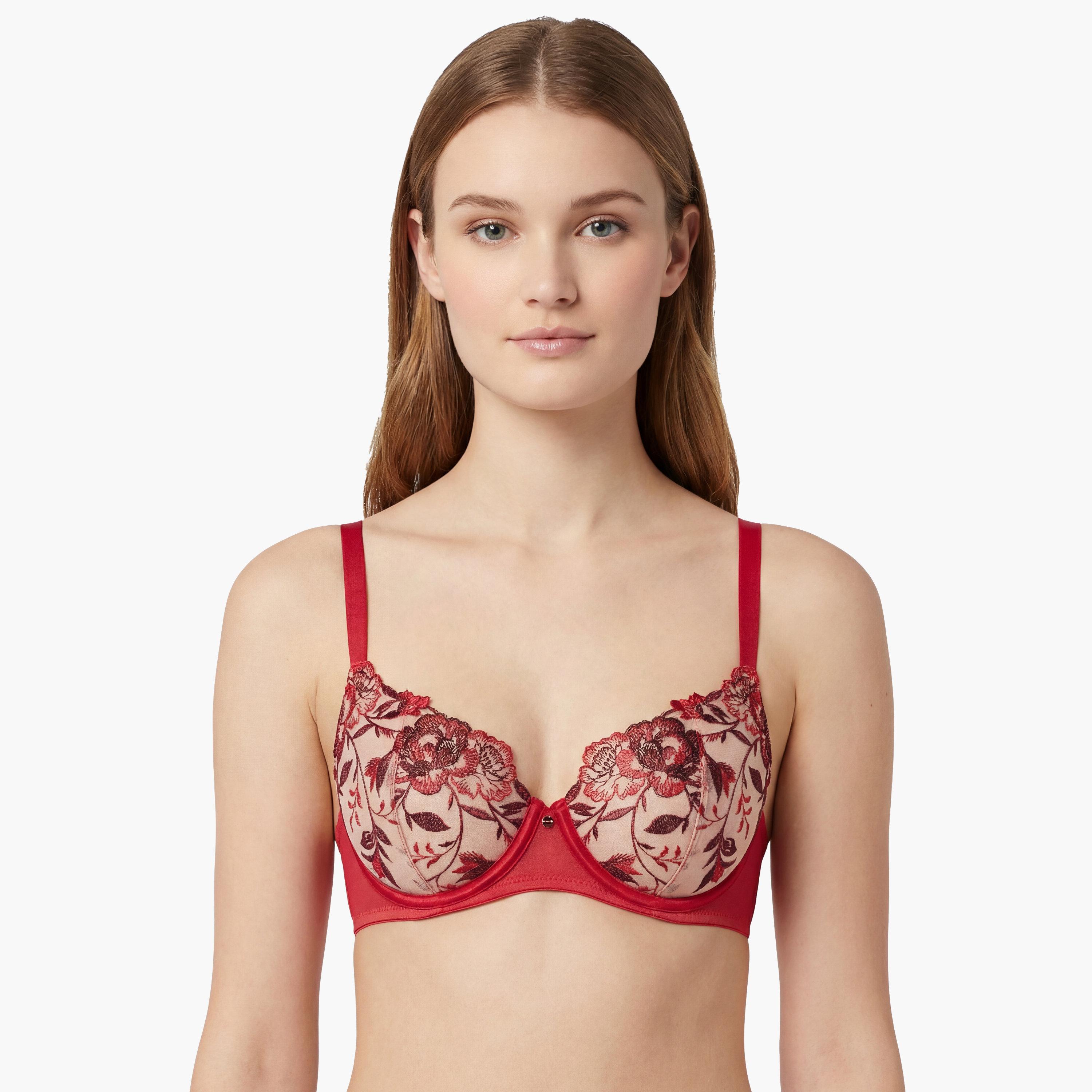 La Senza So Sexy Wired Medium Support Lightly Lined Women's Demi Bra-women-clothing-lingerie-bras-image-5