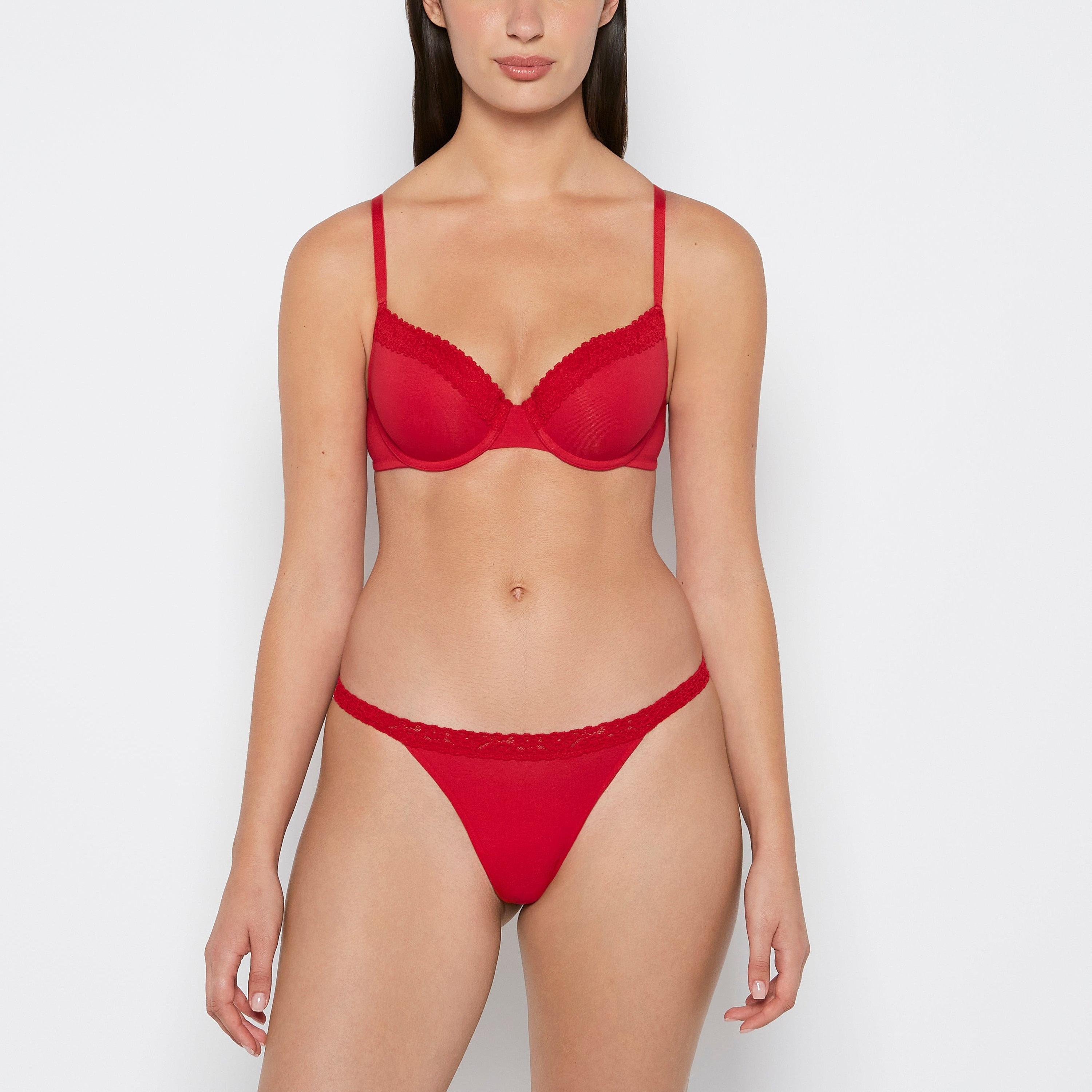 حمالة صدر ديمي نسائية مبطنة قليلًا بدعم متوسط بسلك "ريميكس" من لا سينزا-women-clothing-lingerie-bras-image-6