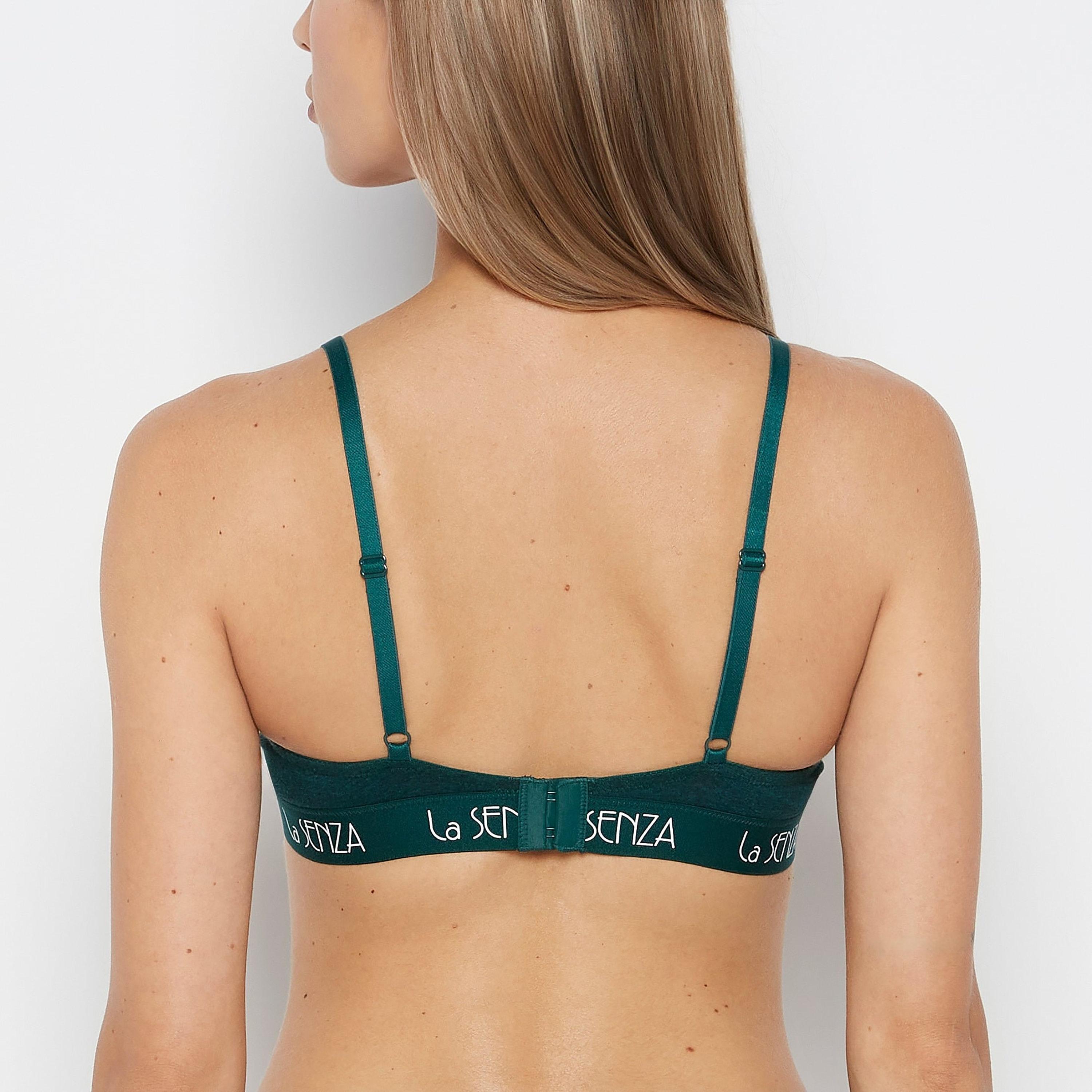 حمالة صدر نسائية "ديمي" مبطنة خفيف بسلك ودعم متوسط "تريندي ريمكس" من لا سنزا-women-clothing-lingerie-bras-image-3