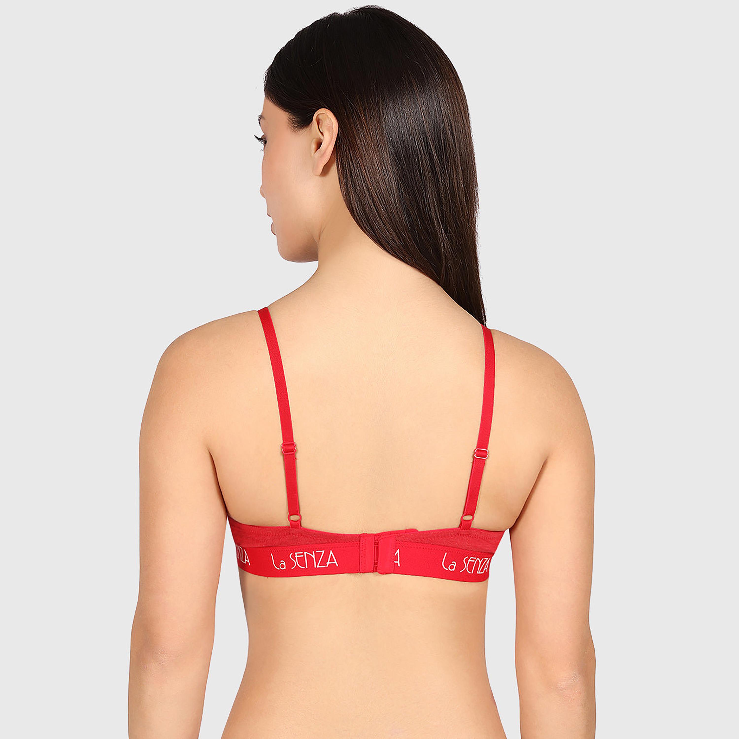 حمالة صدر نسائية "ديمي" مبطنة خفيف بسلك ودعم متوسط "تريندي ريمكس" من لا سنزا-women-clothing-lingerie-bras-image-8