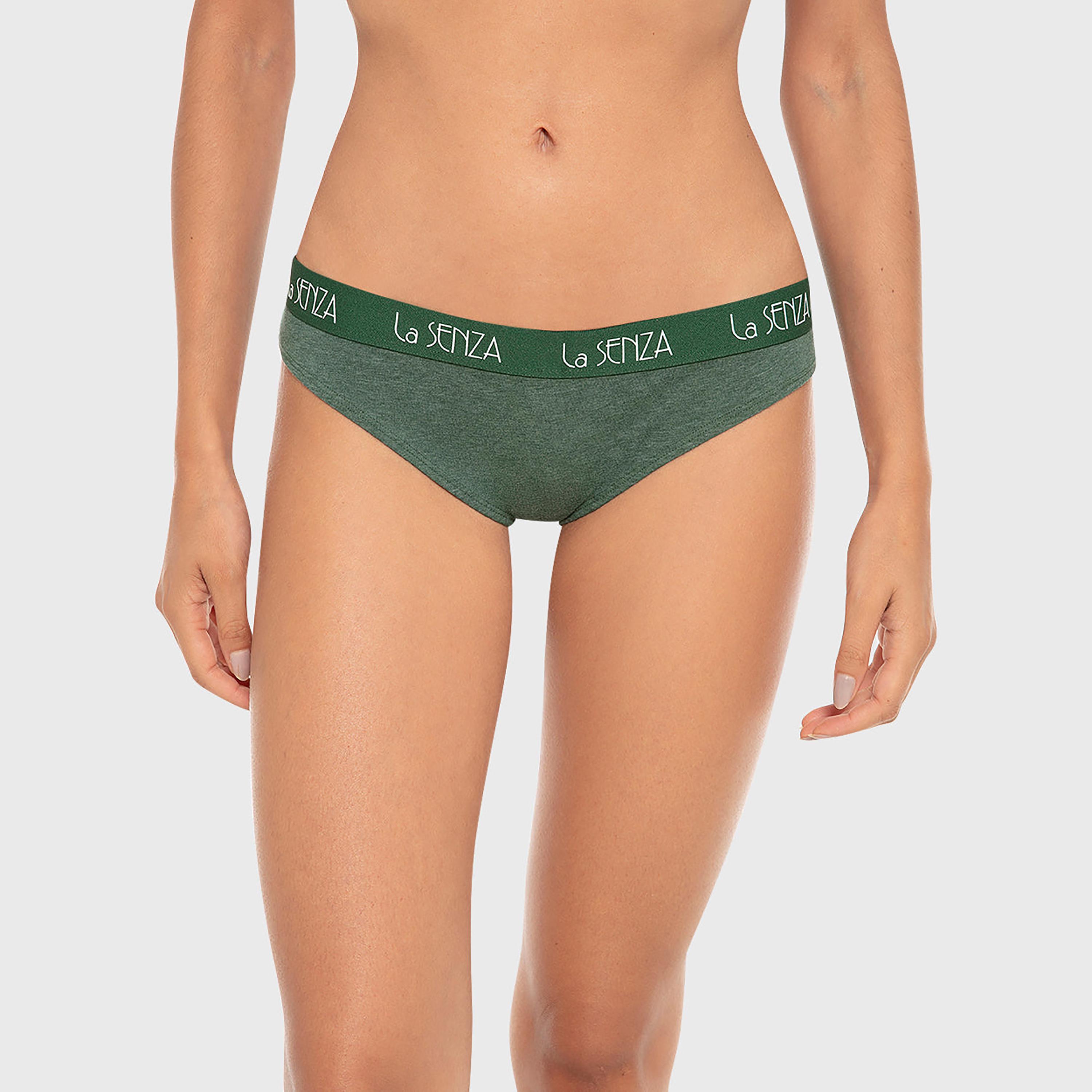 ملابس داخلية ثونغ نسائي بتغطية منخفضة هيذر من لا سينزا-women-clothing-lingerie-panties-image-1