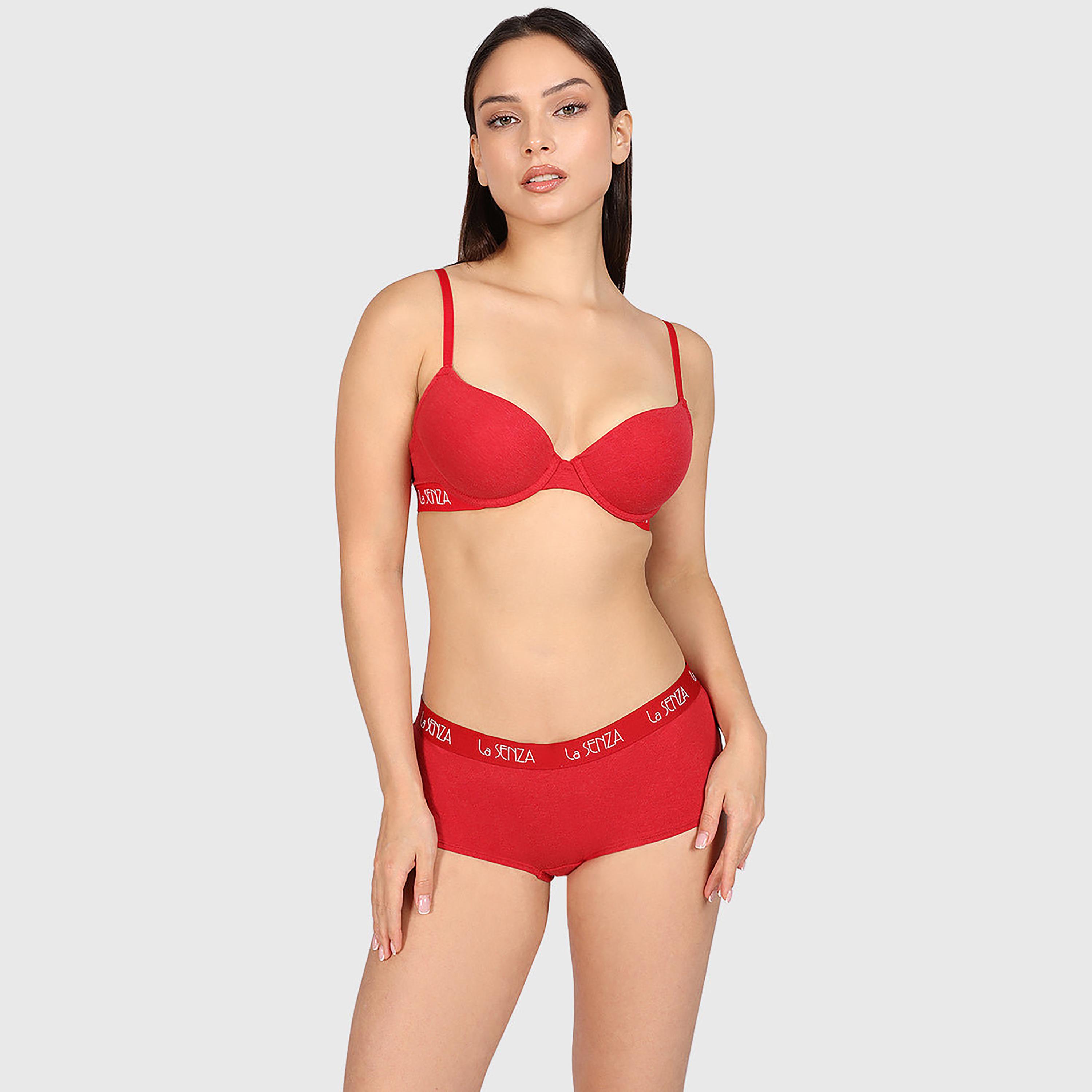 La Senza Trendy Remix Full Coverage Women's Boyshort Panties-women-clothing-lingerie-panties-image-7