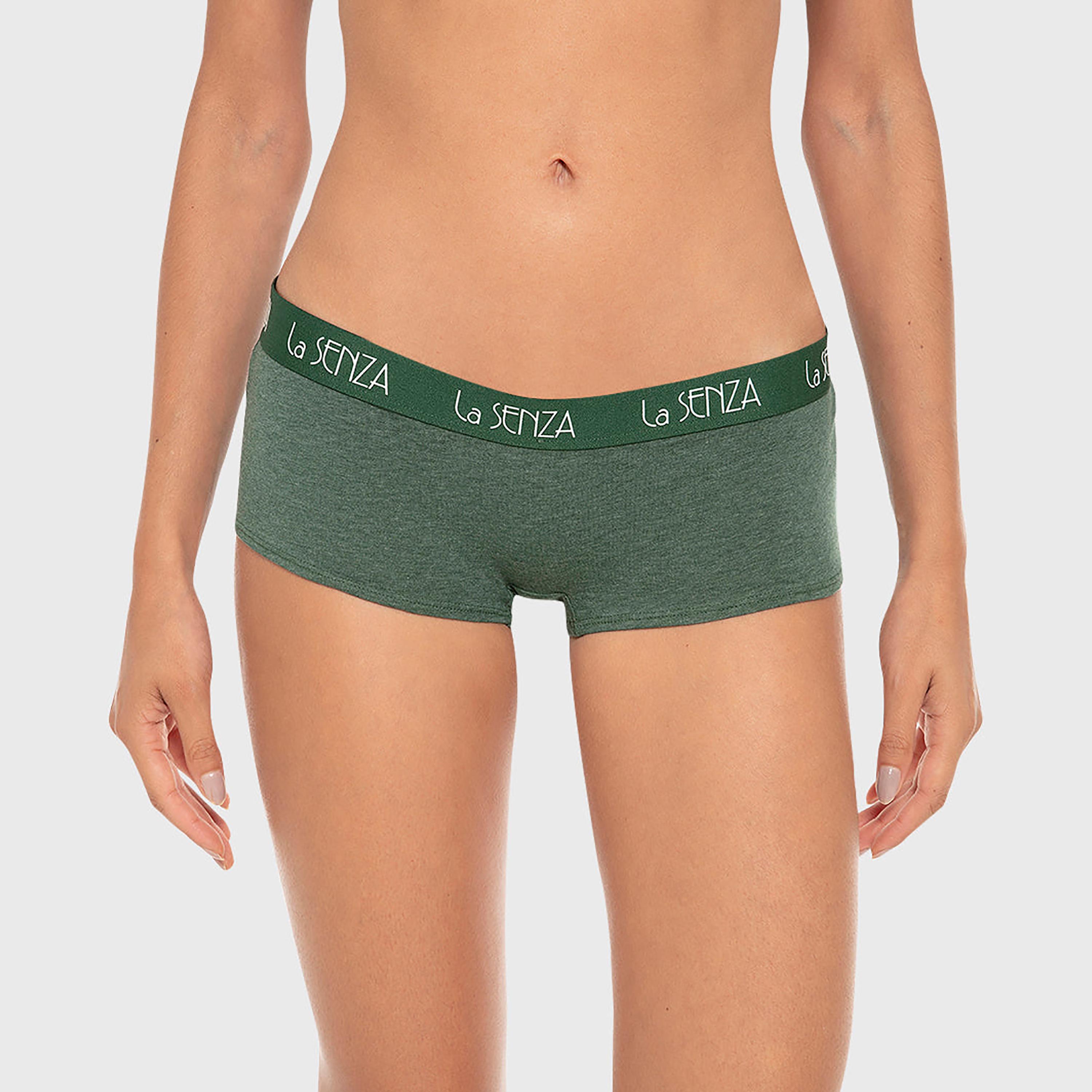 La Senza Trendy Remix Full Coverage Women's Boyshort Panties-women-clothing-lingerie-panties-image-1