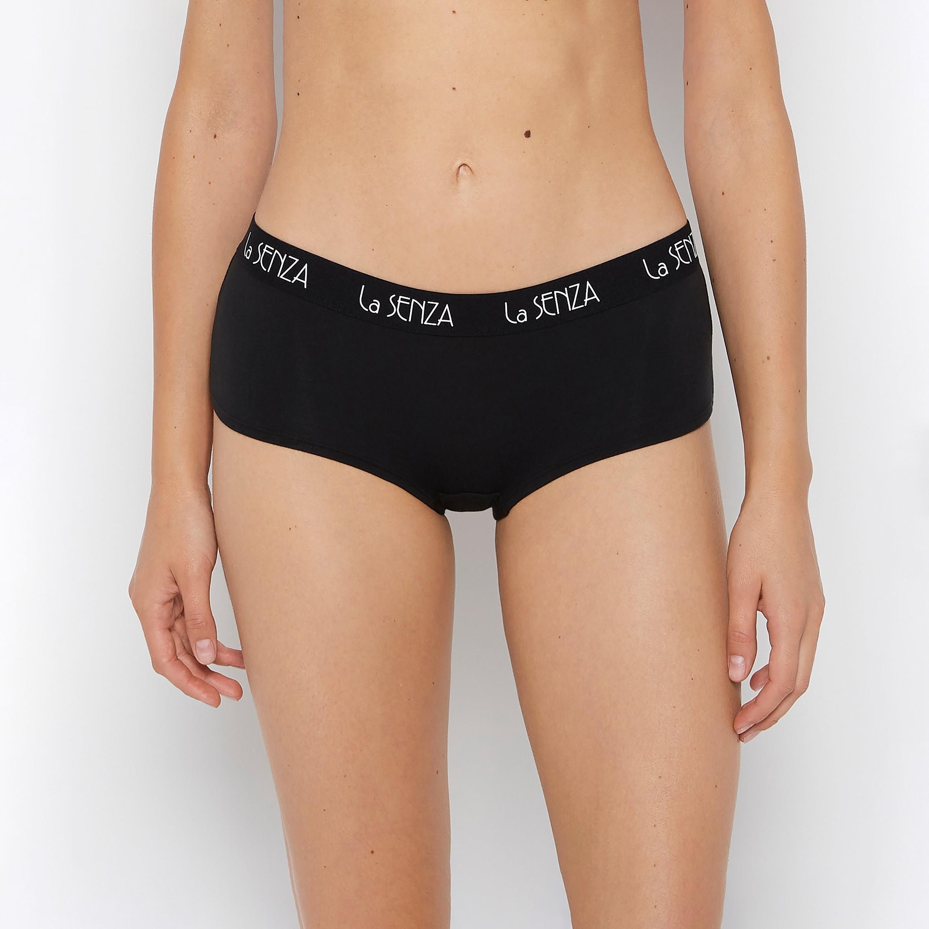 La Senza Art Deco Logo Full Coverage Women's Boyshort Panties-women-clothing-lingerie-panties-image-12