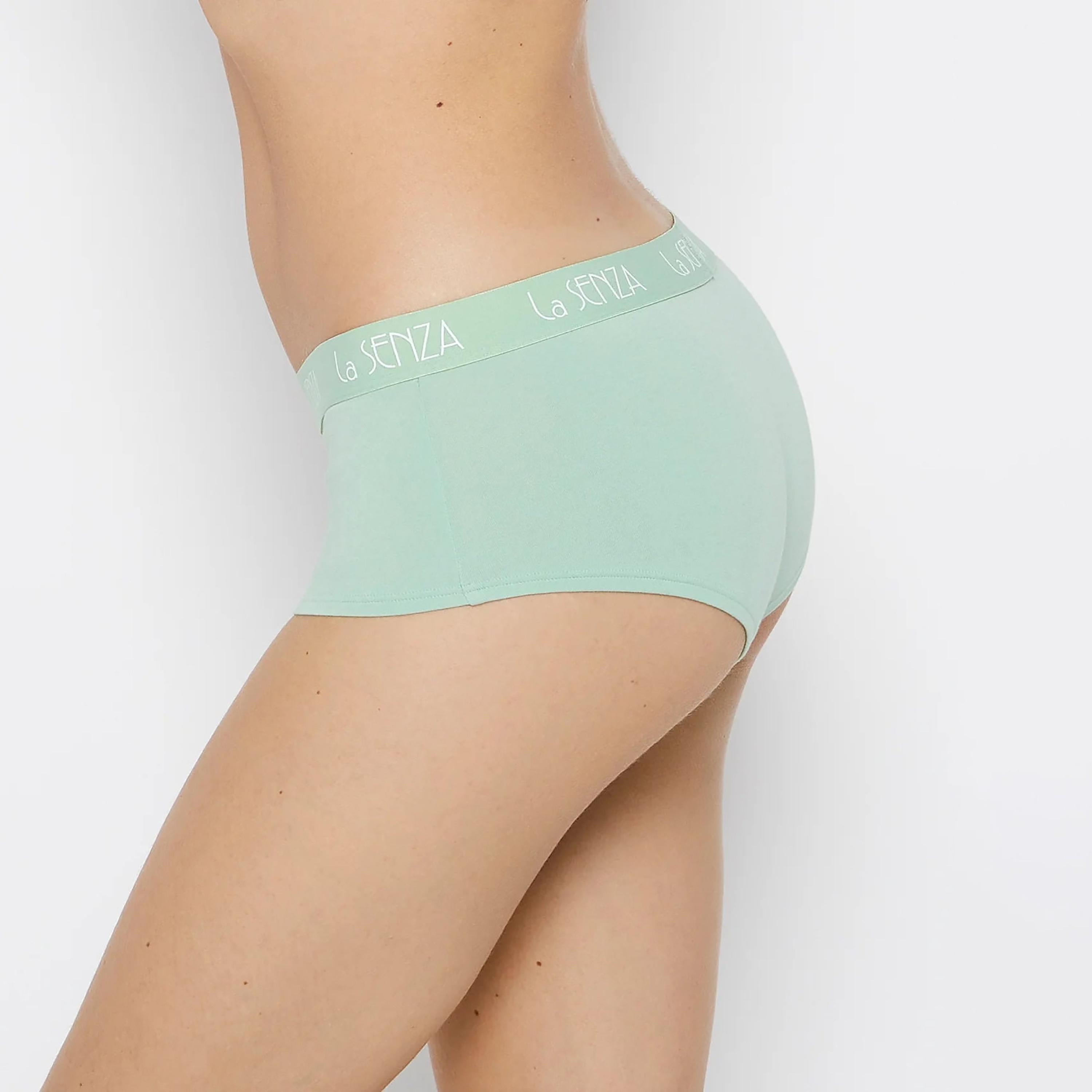 La Senza Art Deco Logo Full Coverage Women's Boyshort Panties-women-clothing-lingerie-panties-image-20