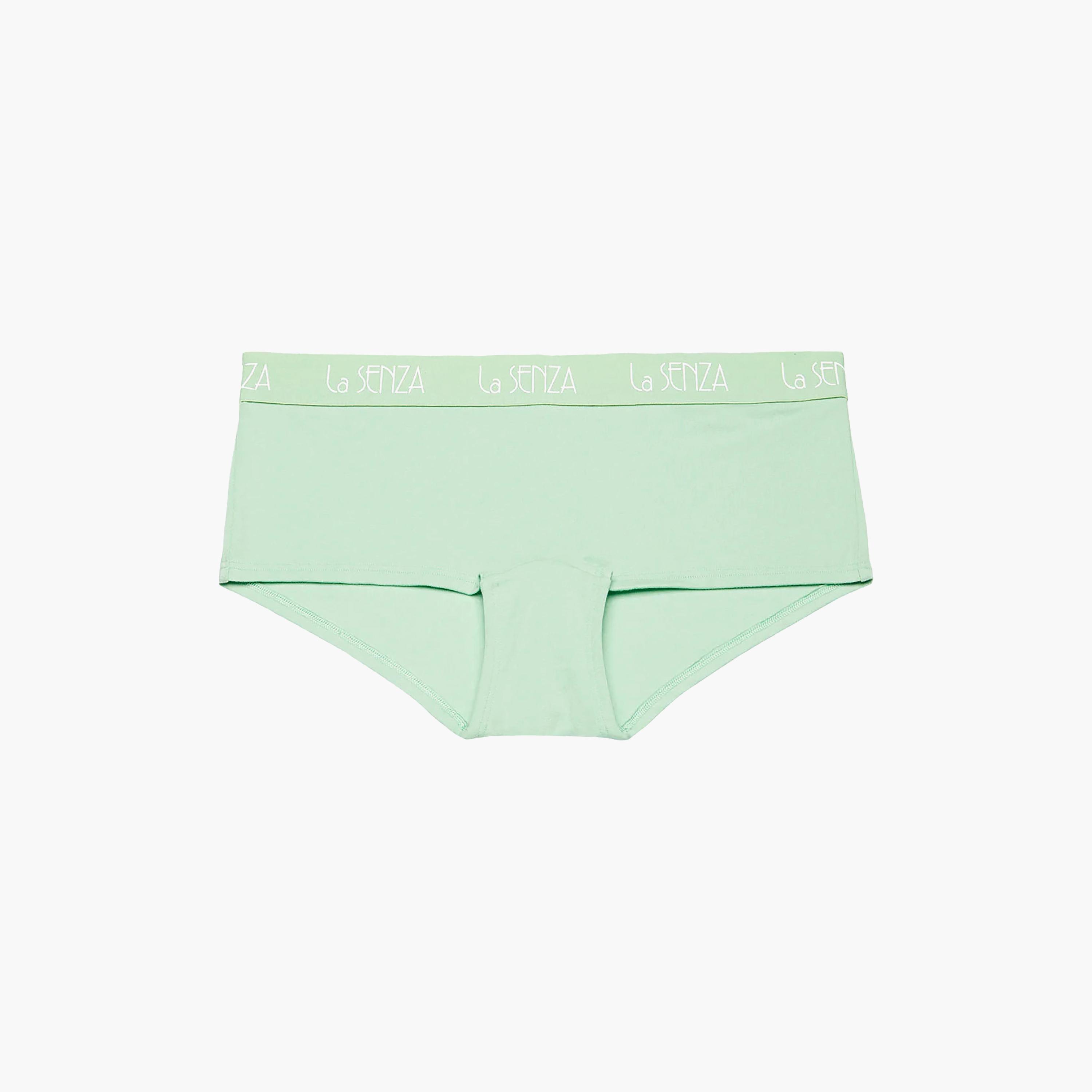 La Senza Art Deco Logo Full Coverage Women's Boyshort Panties-women-clothing-lingerie-panties-image-22