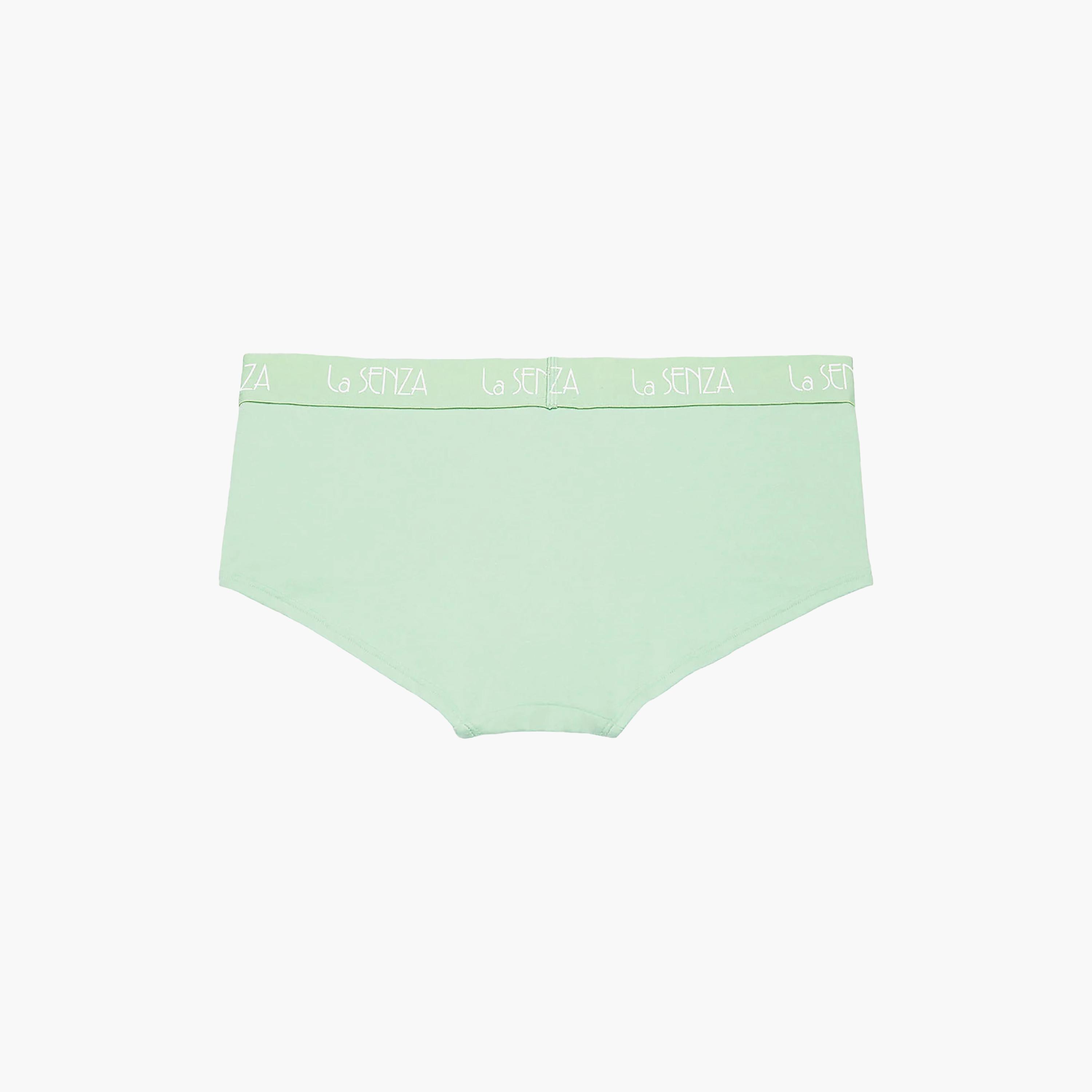La Senza Art Deco Logo Full Coverage Women's Boyshort Panties-women-clothing-lingerie-panties-image-23