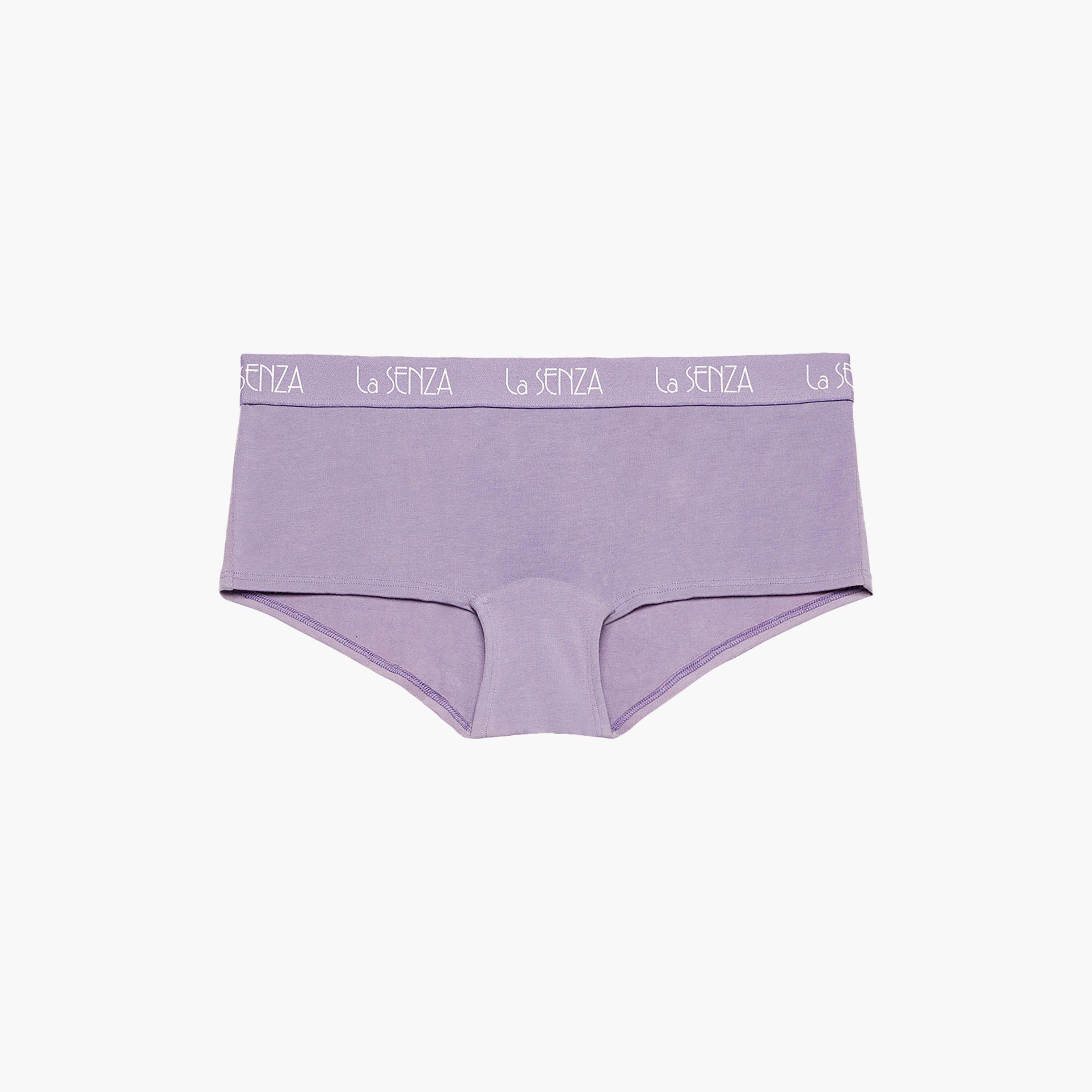 La Senza Art Deco Logo Full Coverage Women's Boyshort Panties-women-clothing-lingerie-panties-image-37