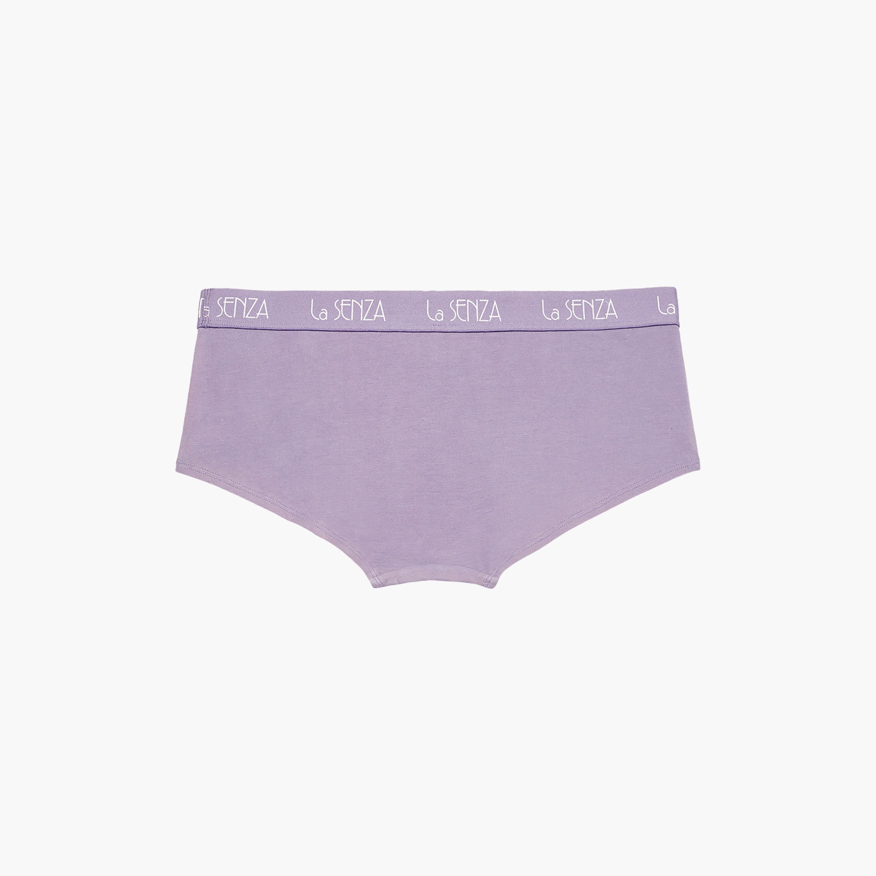 La Senza Art Deco Logo Full Coverage Women's Boyshort Panties-women-clothing-lingerie-panties-image-38