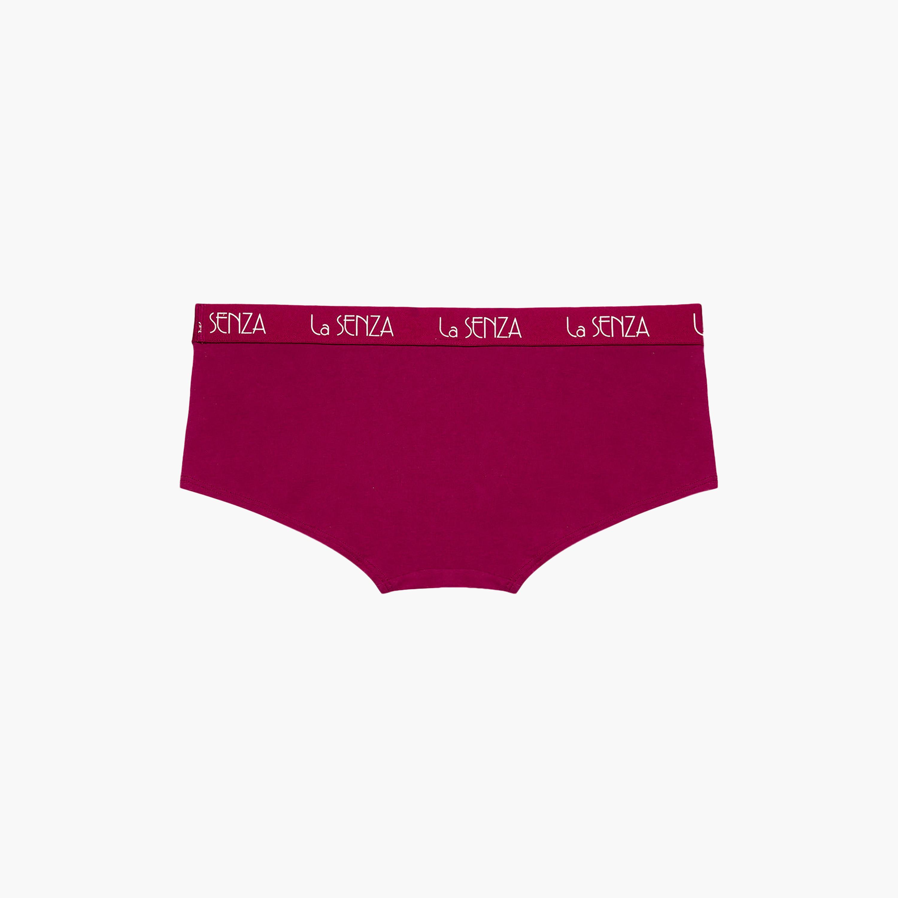 La Senza Art Deco Logo Full Coverage Women's Boyshort Panties-women-clothing-lingerie-panties-image-11