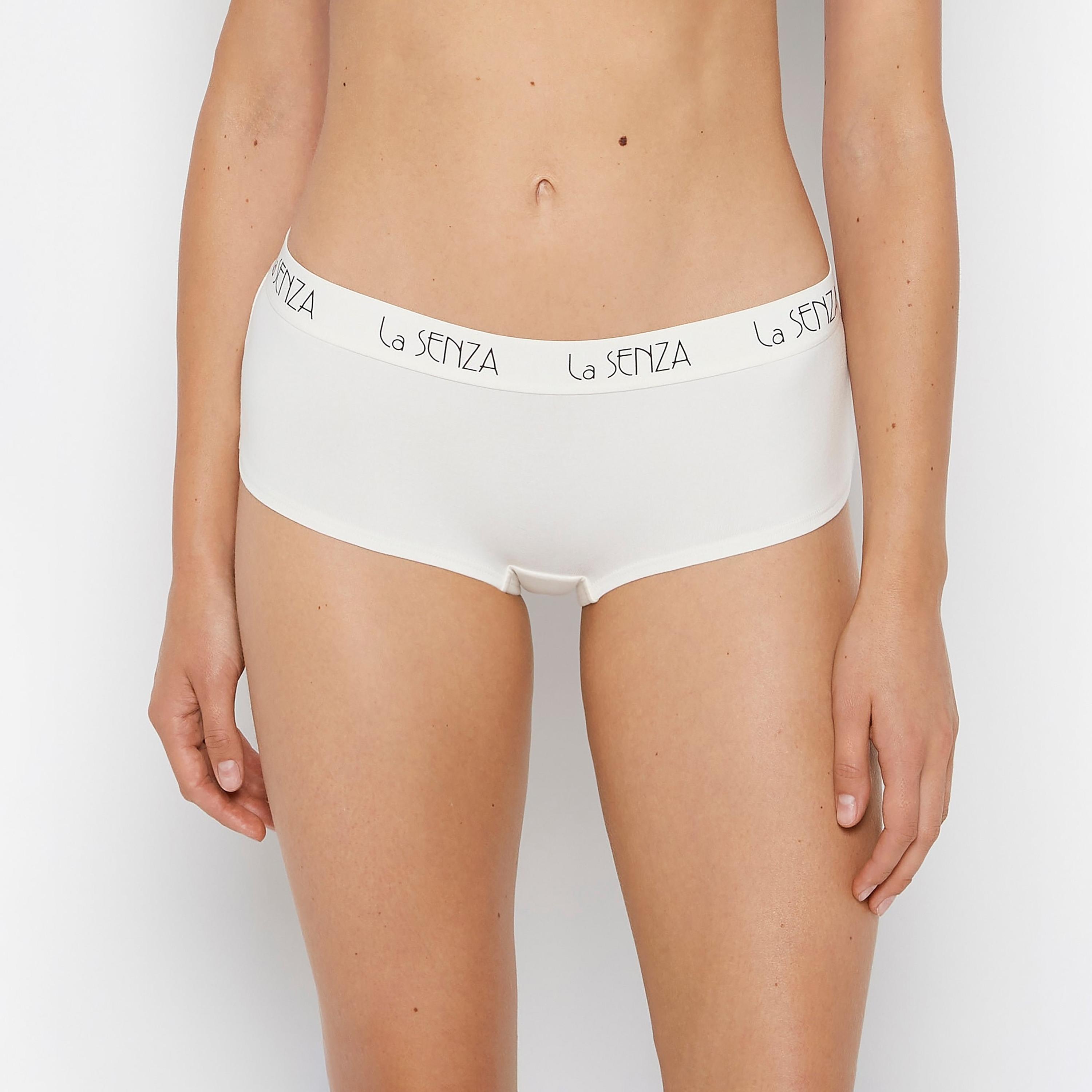 La Senza Art Deco Logo Full Coverage Women's Boyshort Panties-women-clothing-lingerie-panties-image-4