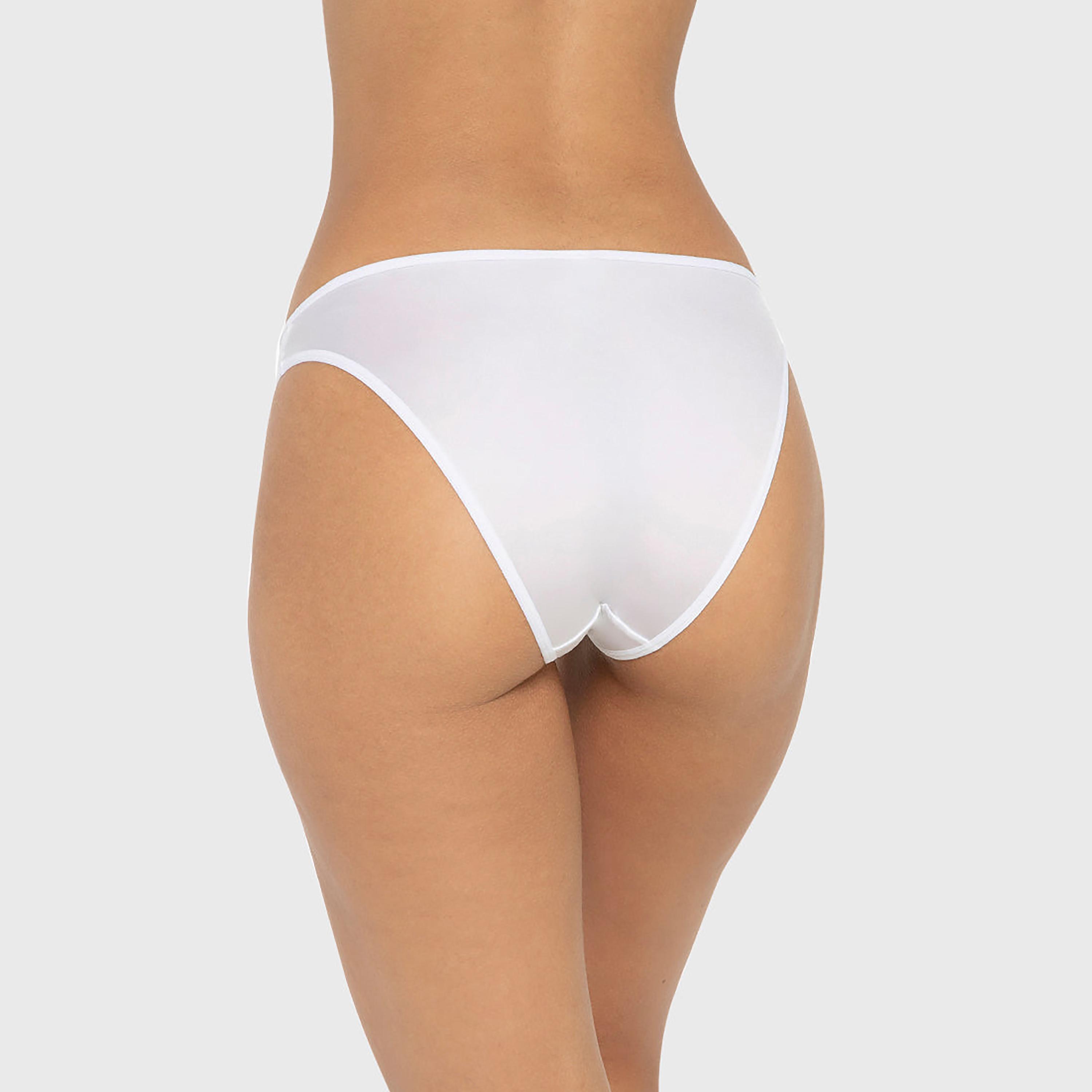 سروال داخلي نسائي "بيكيني" (Diva) بحواف دانتيل وتغطية متوسطة من لا سينزا-women-clothing-lingerie-panties-image-3