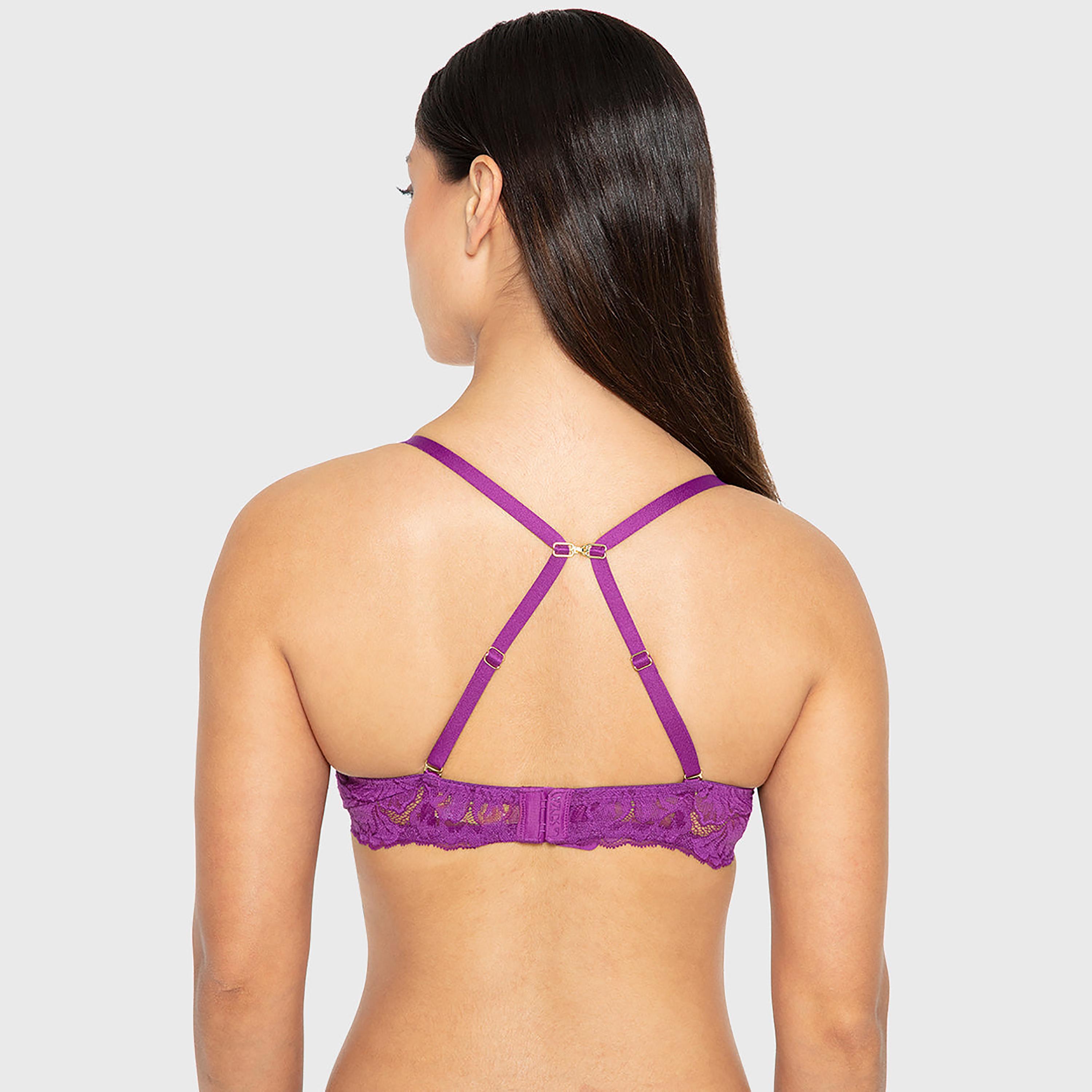 حمالة صدر نسائية بوش أب بيوند سيكسي بسلك ودعم عالي مع حشوة جل ودانتيل من لا سينزا-women-clothing-lingerie-bras-image-11