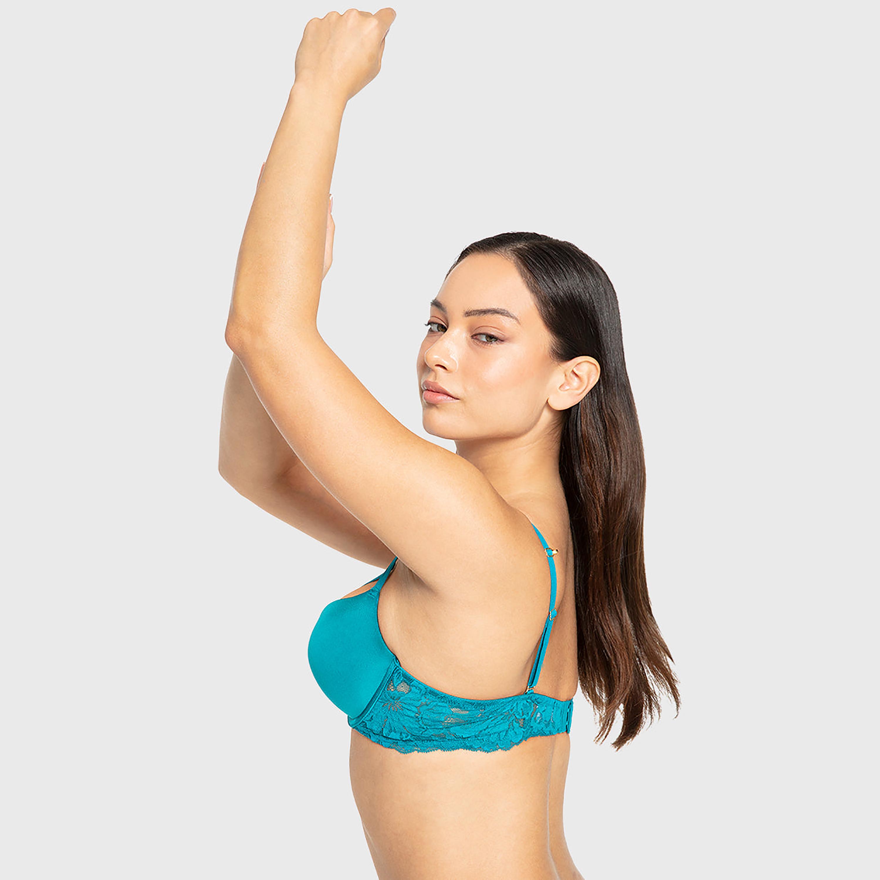 حمالة صدر نسائية بوش أب بيوند سيكسي بسلك ودعم عالي مع حشوة جل ودانتيل من لا سينزا-women-clothing-lingerie-bras-image-6