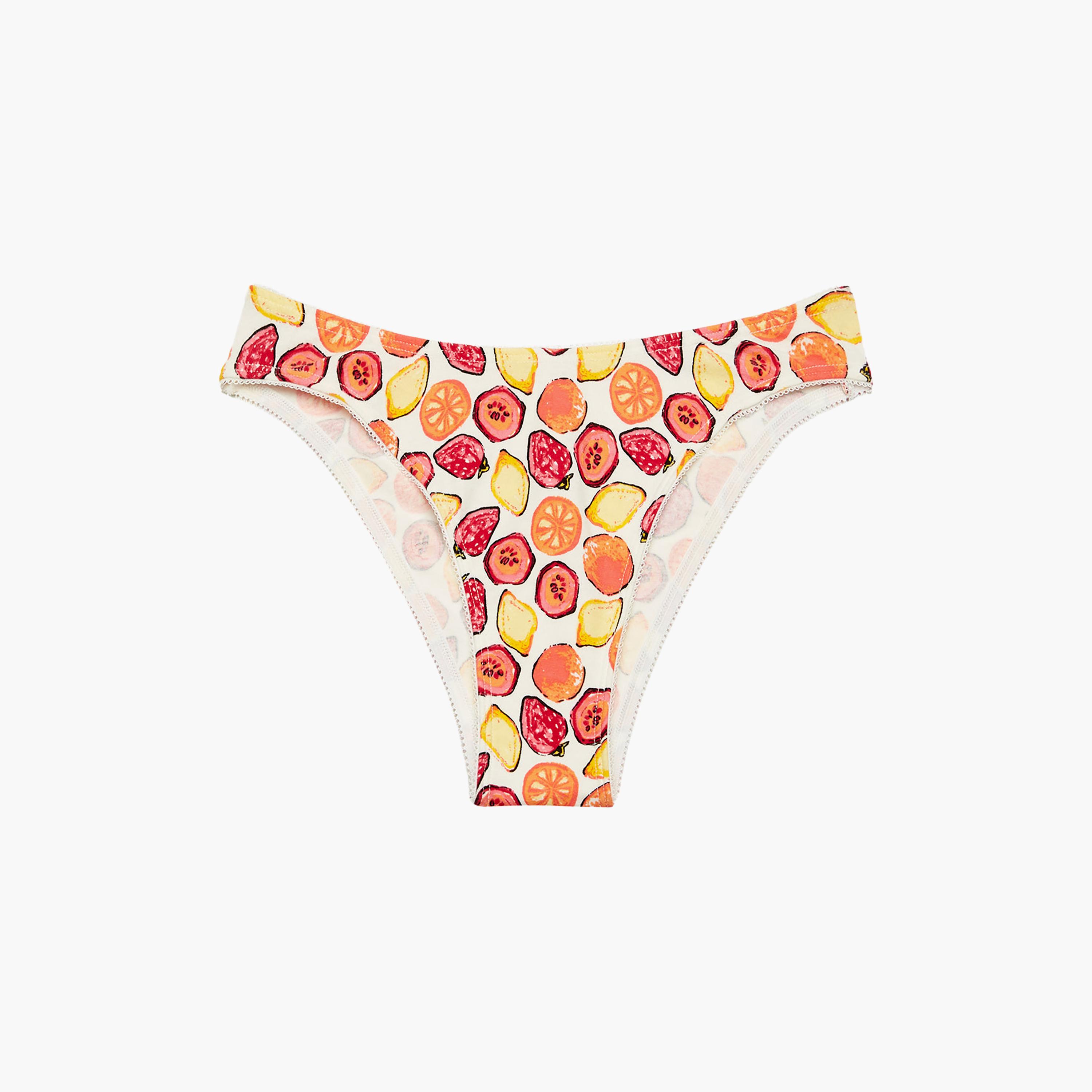 La Senza Printed Medium Coverage Women's Mini Cheeky Panty-women-clothing-lingerie-panties-image-4