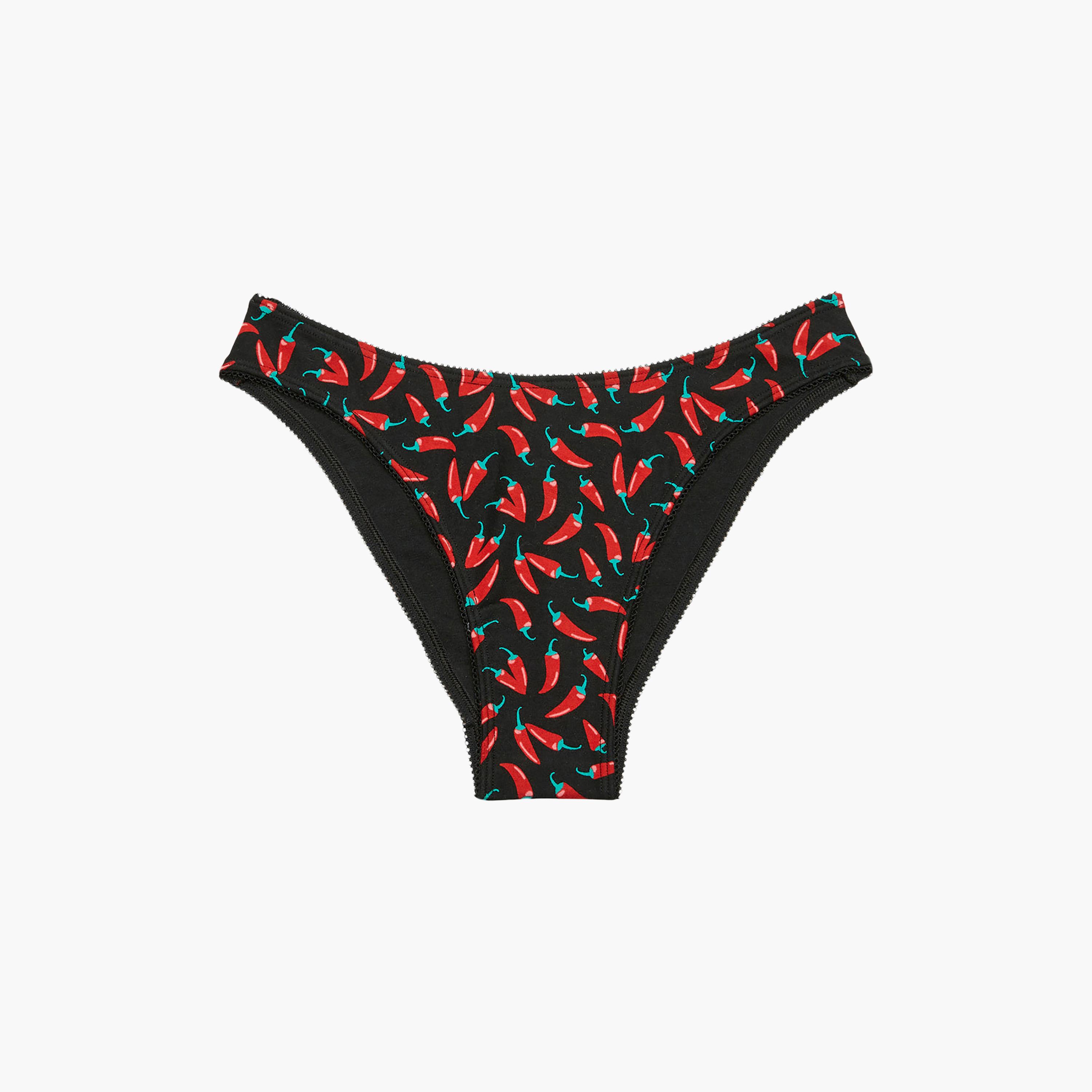 La Senza Printed Medium Coverage Women's Mini Cheeky Panty-women-clothing-lingerie-panties-image-4