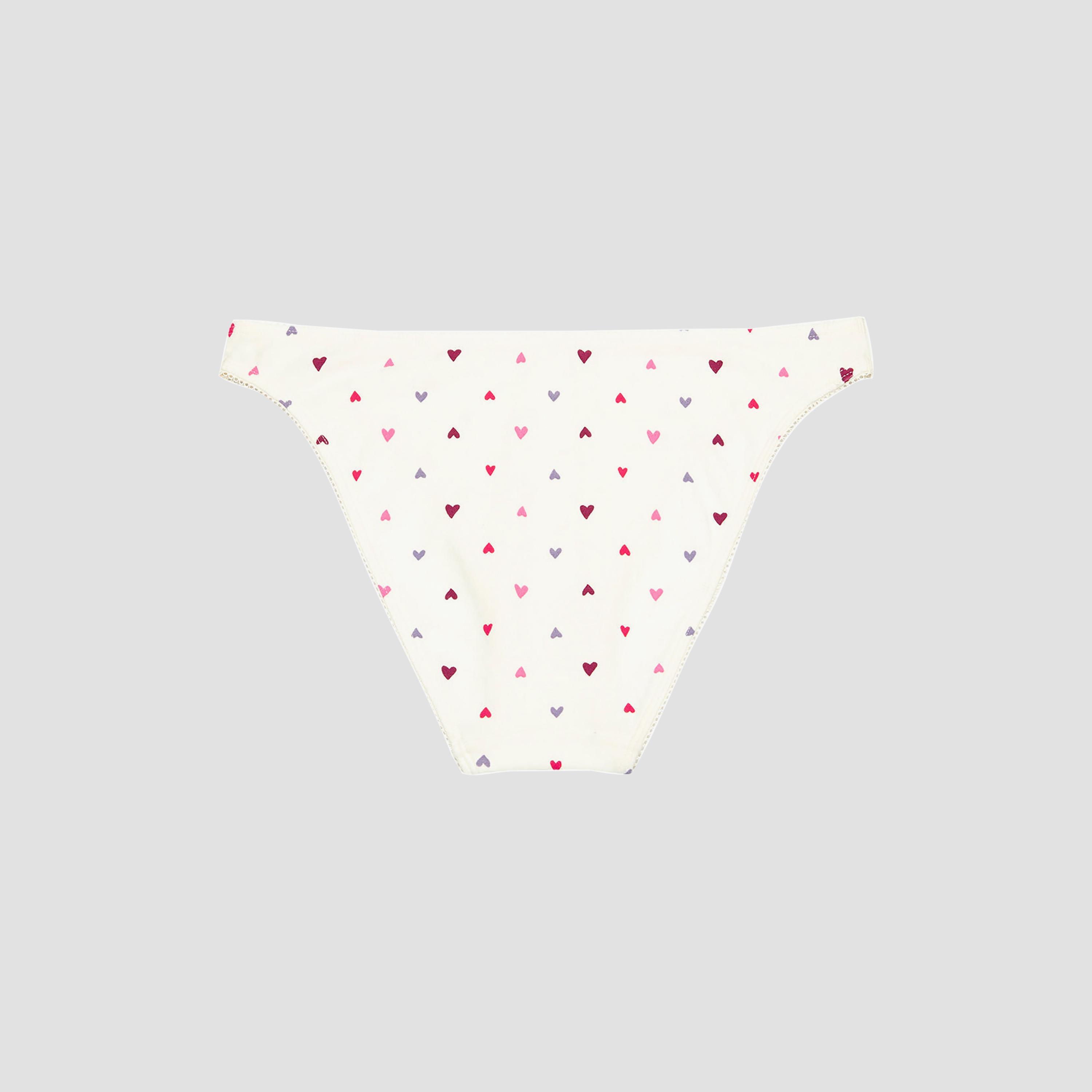 La Senza Trend Remix White Medium Coverage Women's Bikini Panties-women-clothing-lingerie-panties-image-5