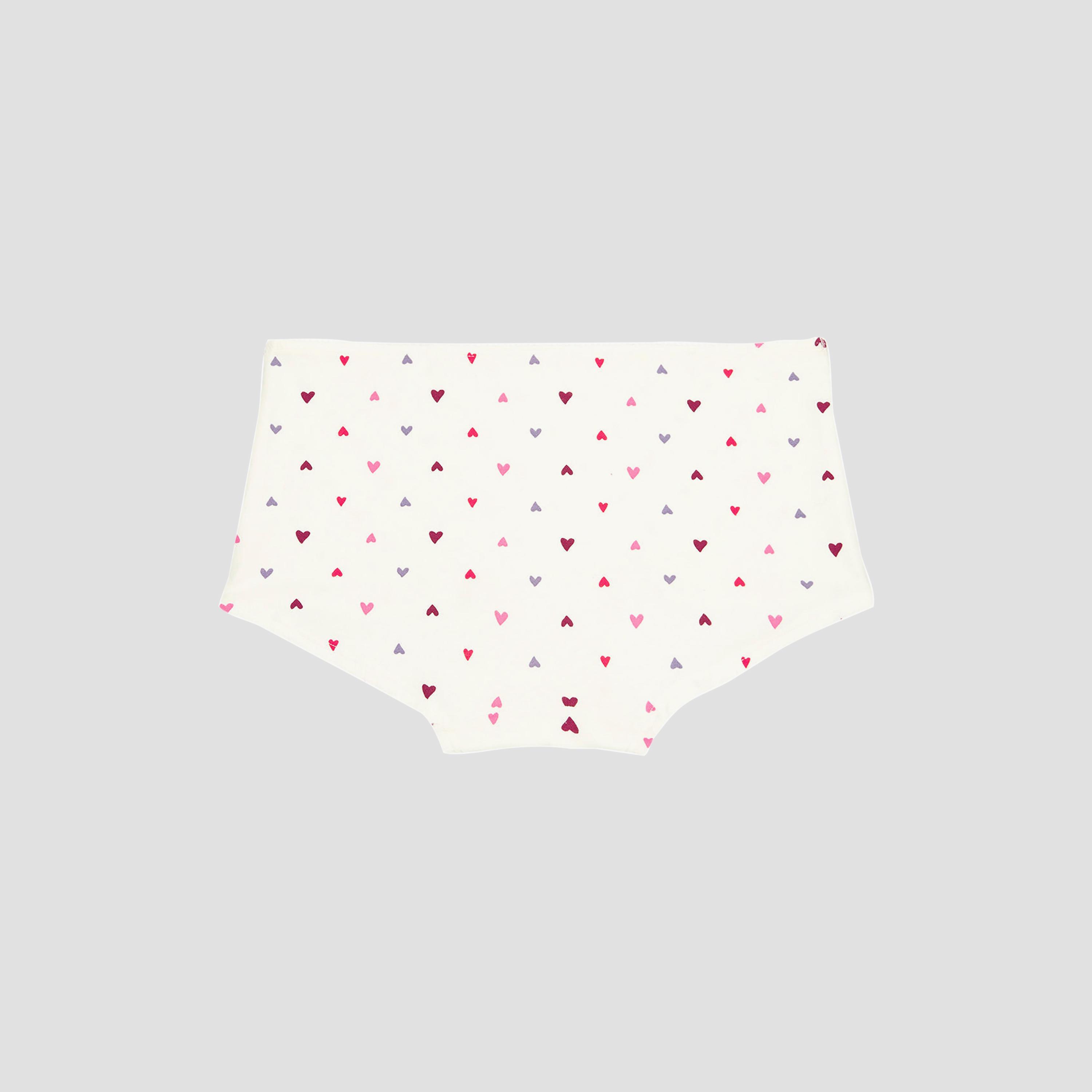 سروال داخلي نسائي "بوي شورت" تغطية كاملة "تريند ريمكس" - أبيض من لا سنزا-women-clothing-lingerie-panties-image-5