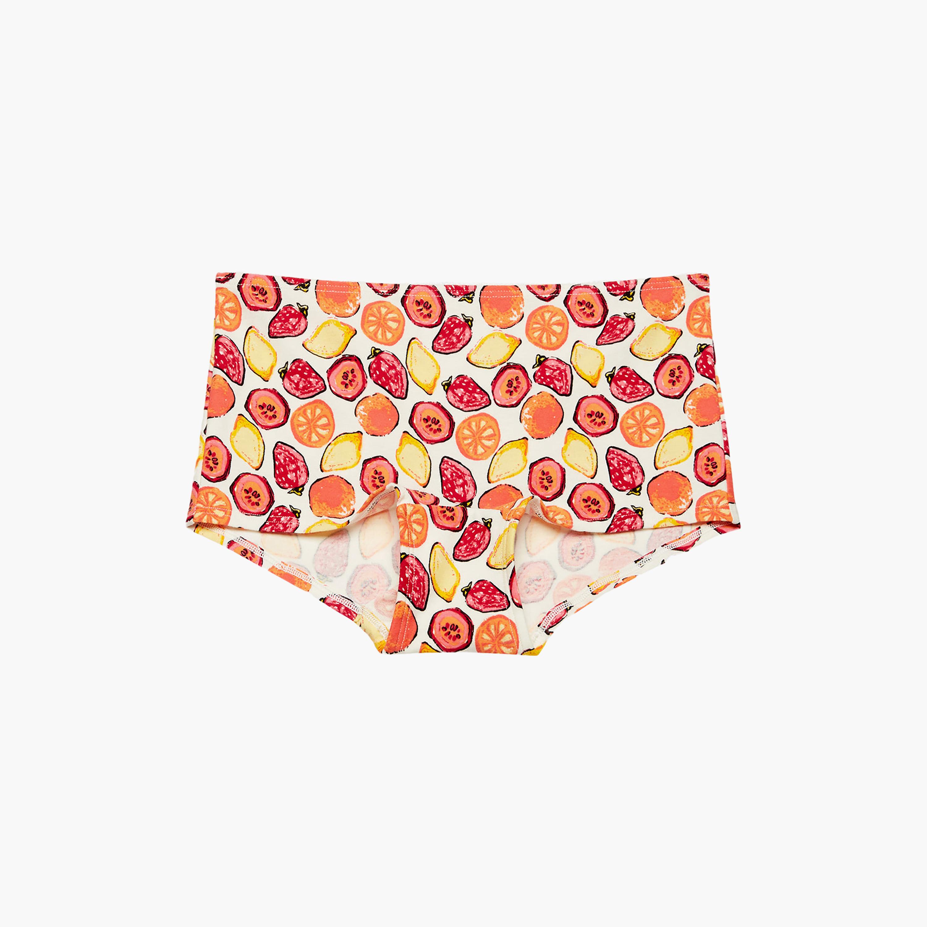 La Senza Trend Remix White Full Coverage Women's Boyshort Panties-women-clothing-lingerie-panties-image-4