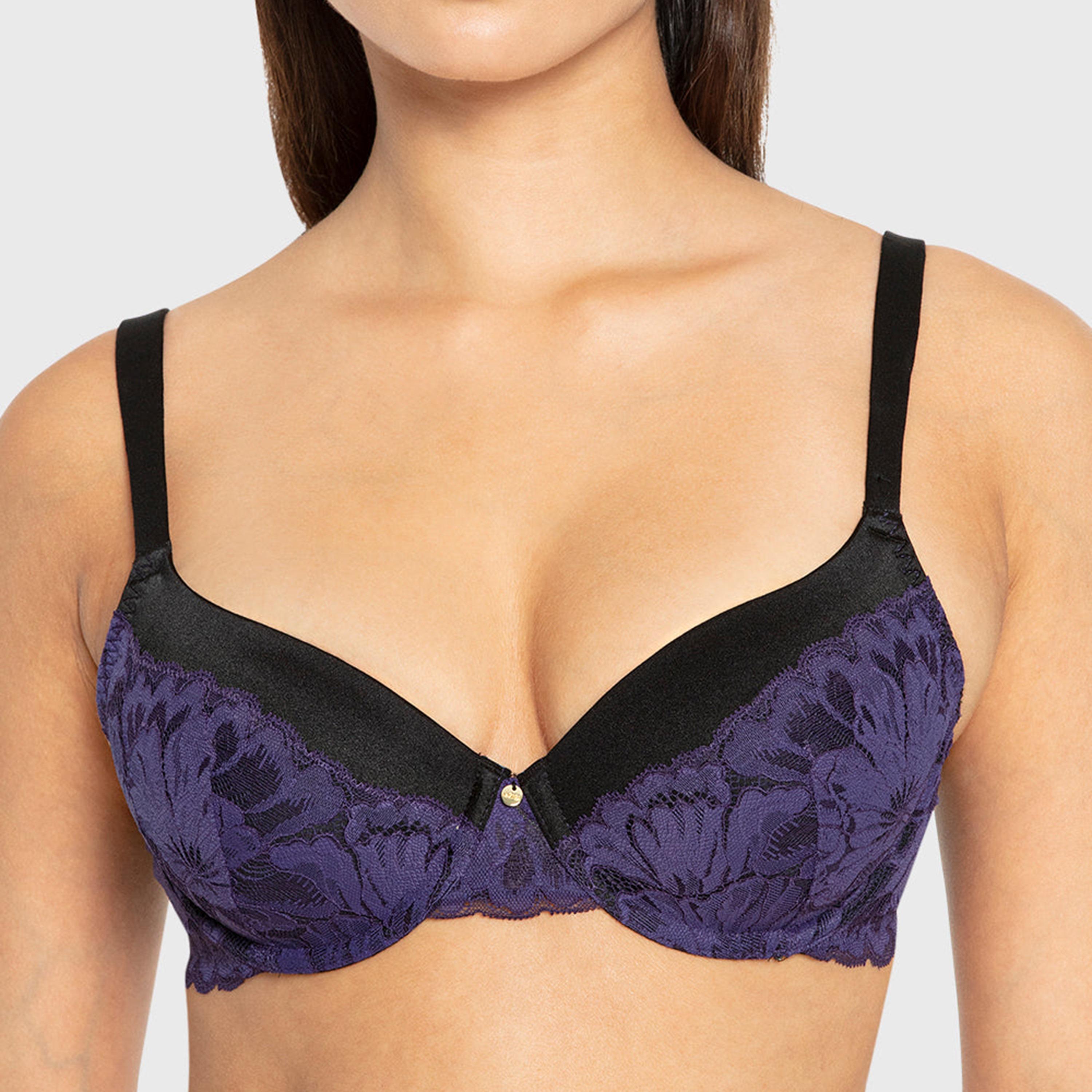 La Senza So Sexy Lace Wired Medium Support Lightly Lined Women's Push-Up Bra-women-clothing-lingerie-bras-image-4