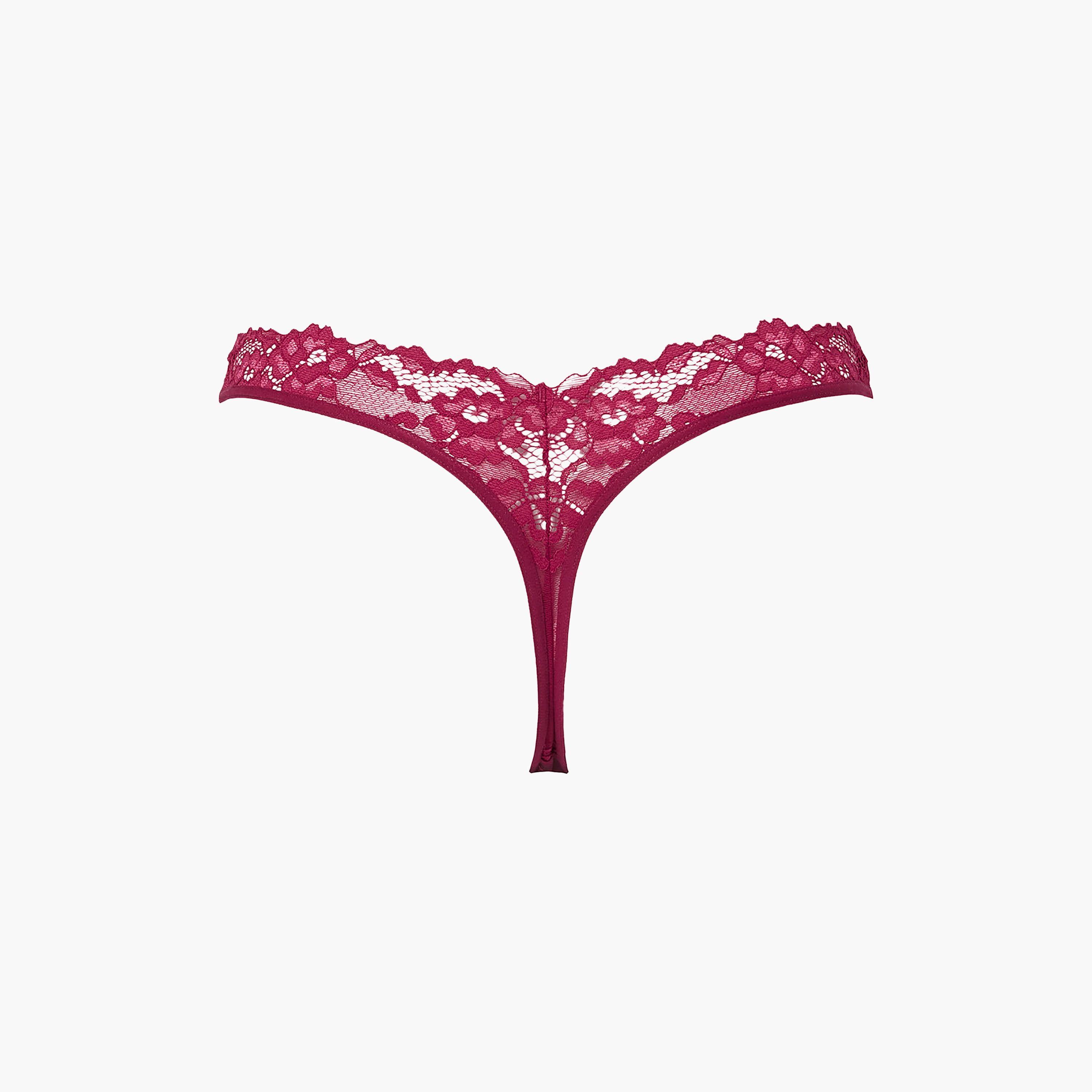 La Senza Sexy Diva Low Coverage Women's Thong Panties-women-clothing-lingerie-panties-image-4