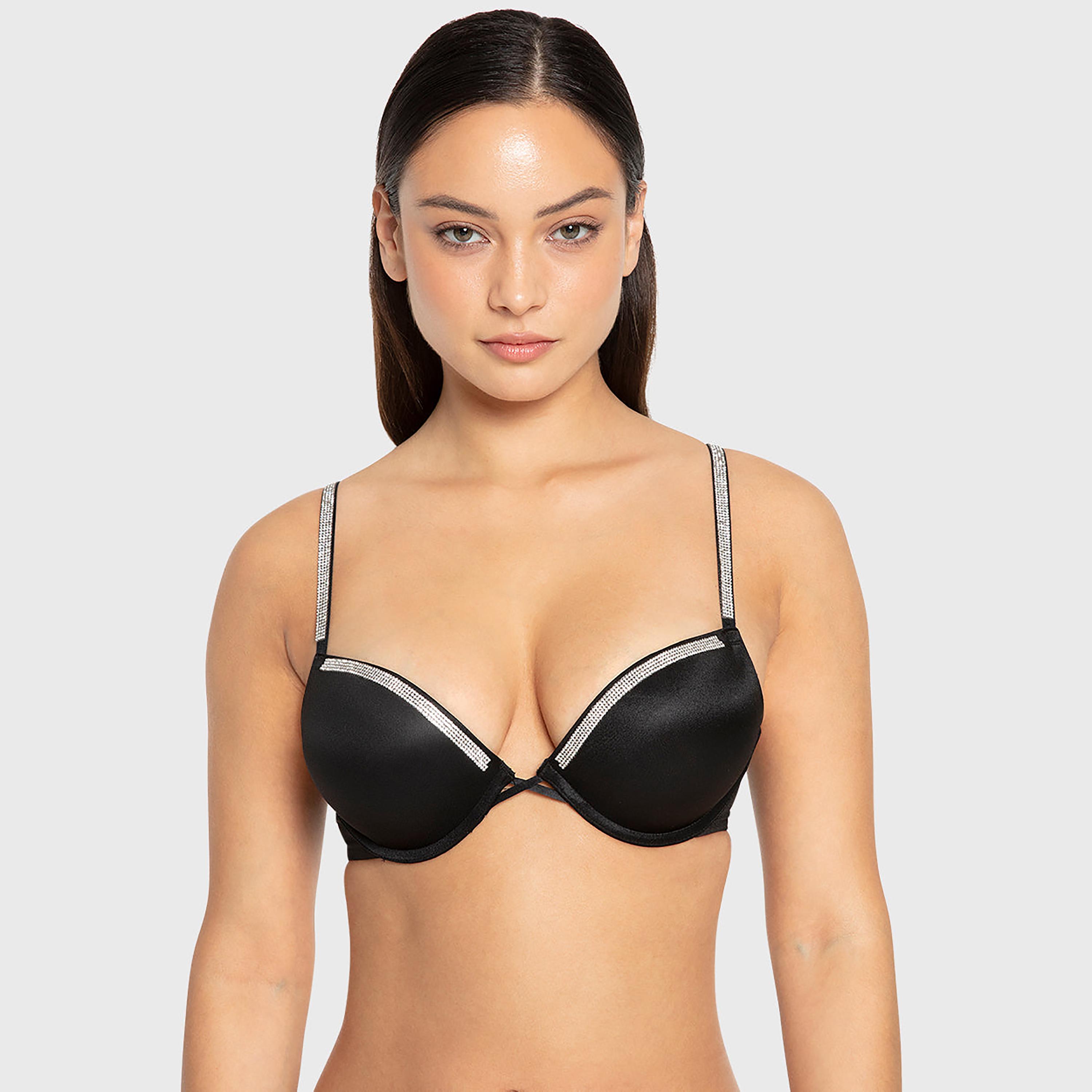 حمالة صدر نسائية بوش أب هالو شوجر بسلك ودعم عالي مع حشوة من لا سينزا-women-clothing-lingerie-bras-image-5