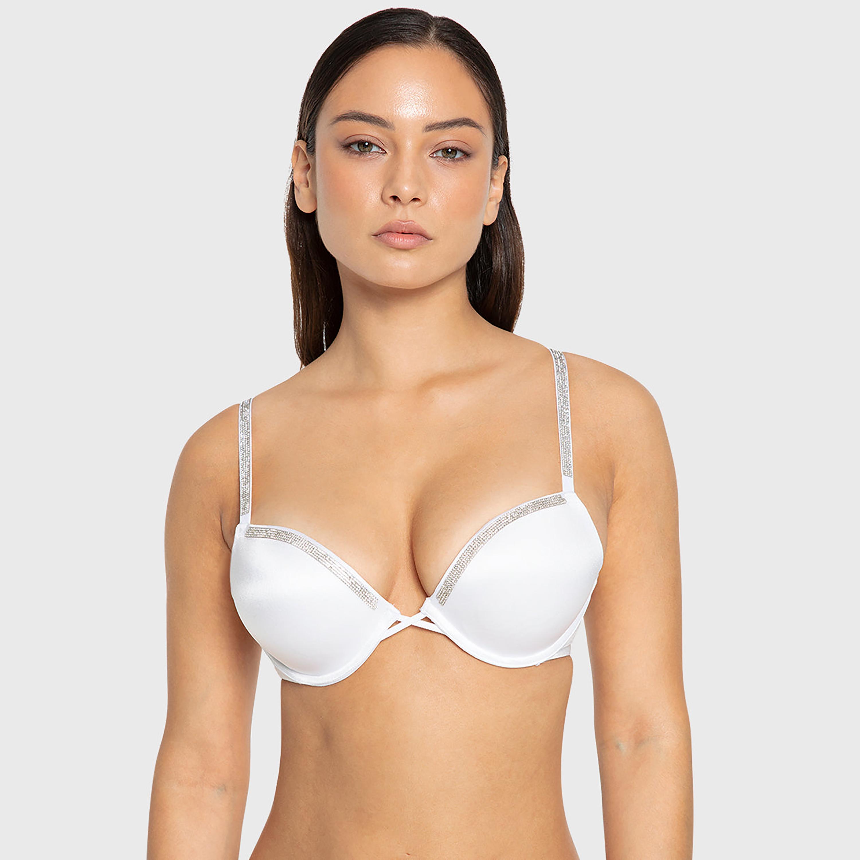 حمالة صدر نسائية بوش أب هالو شوجر بسلك ودعم عالي مع حشوة من لا سينزا-women-clothing-lingerie-bras-image-9