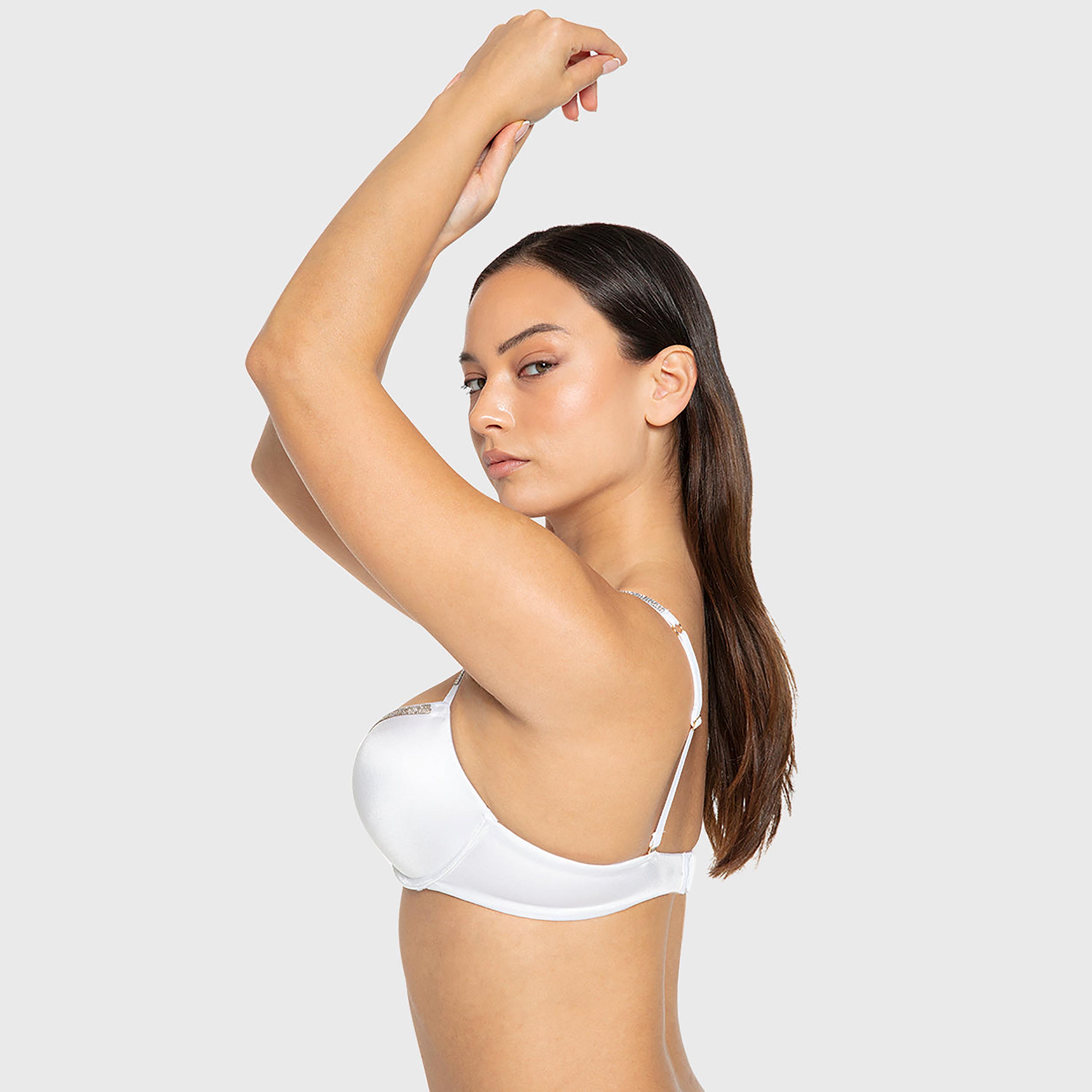 حمالة صدر نسائية بوش أب هالو شوجر بسلك ودعم عالي مع حشوة من لا سينزا-women-clothing-lingerie-bras-image-10