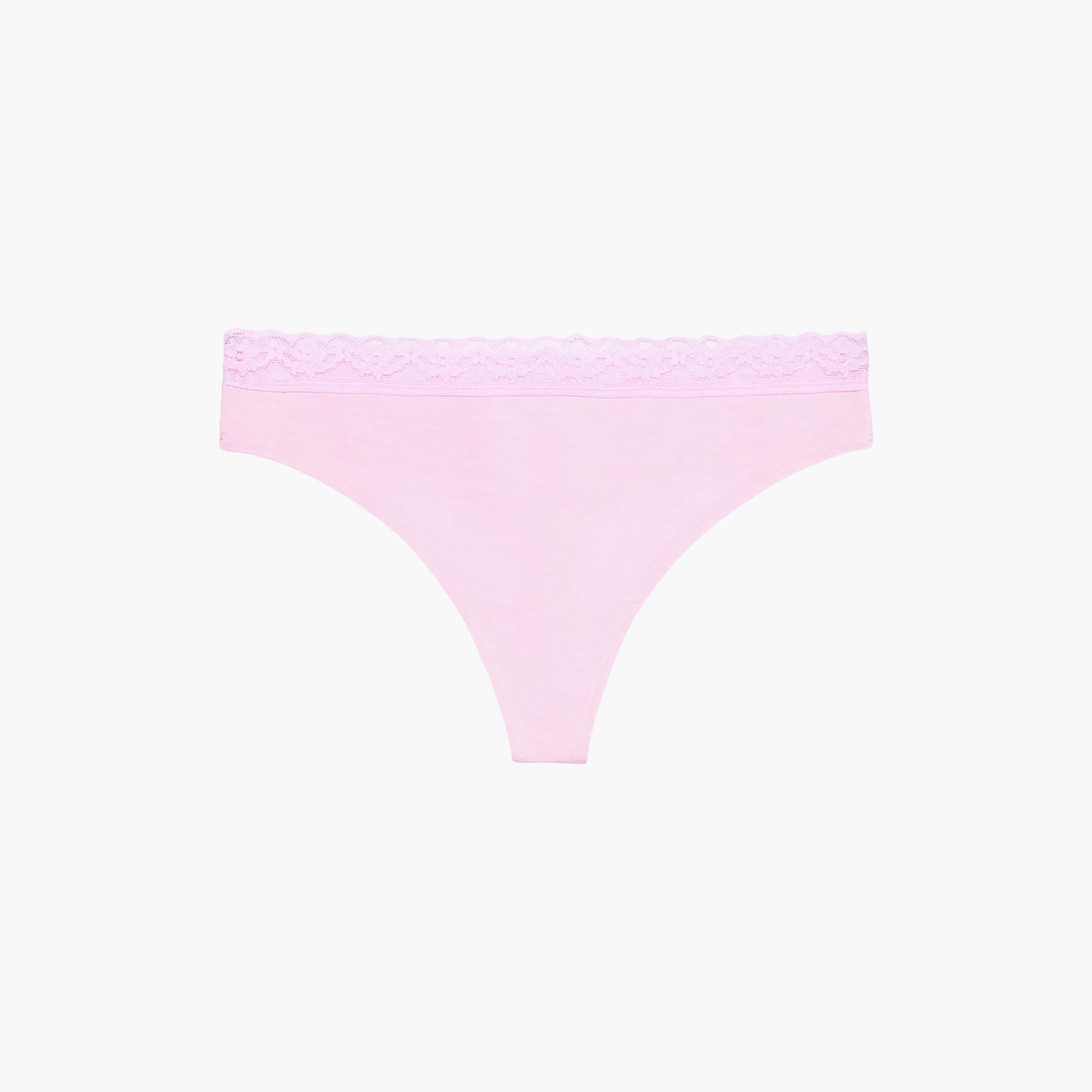 La Senza Ultrasoft Modal Low Coverage Women's Thong Panties-women-clothing-lingerie-panties-image-8