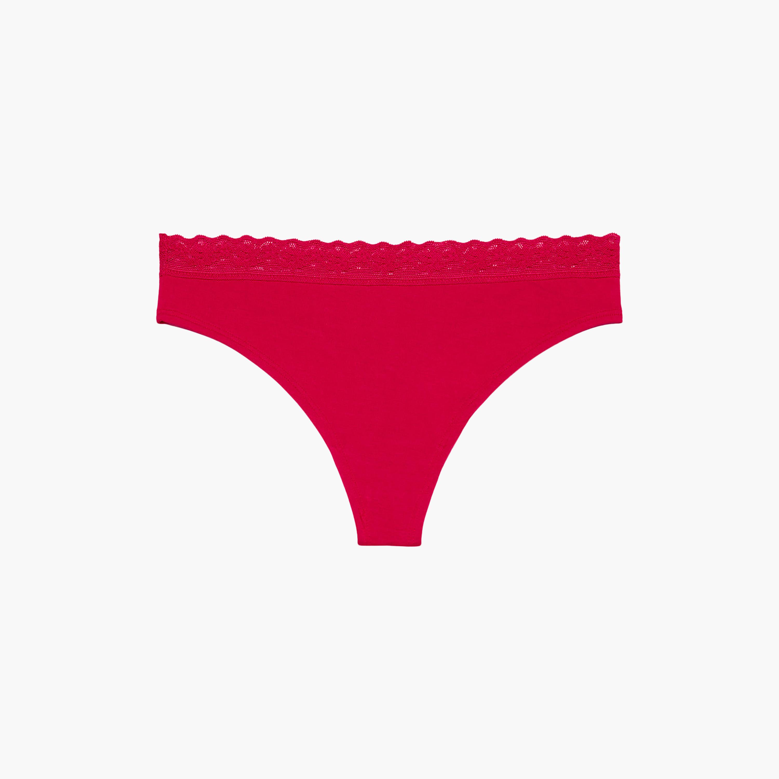 La Senza Ultrasoft Modal Low Coverage Women's Thong Panties-women-clothing-lingerie-panties-image-4