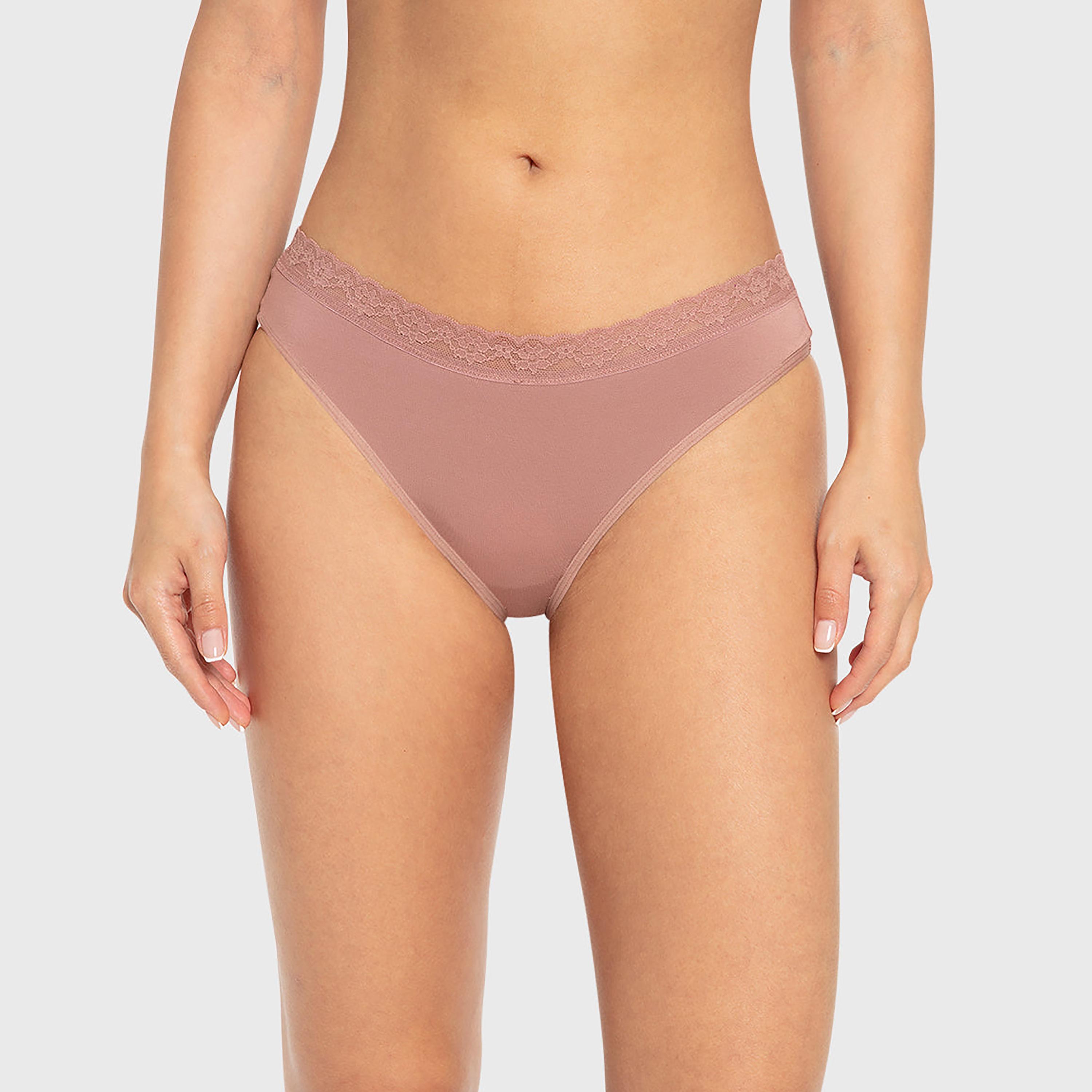 سروال داخلي نسائي "بكينى" تغطية متوسطة "تريند" فائق النعومة من لا سنزا-women-clothing-lingerie-panties-image-31