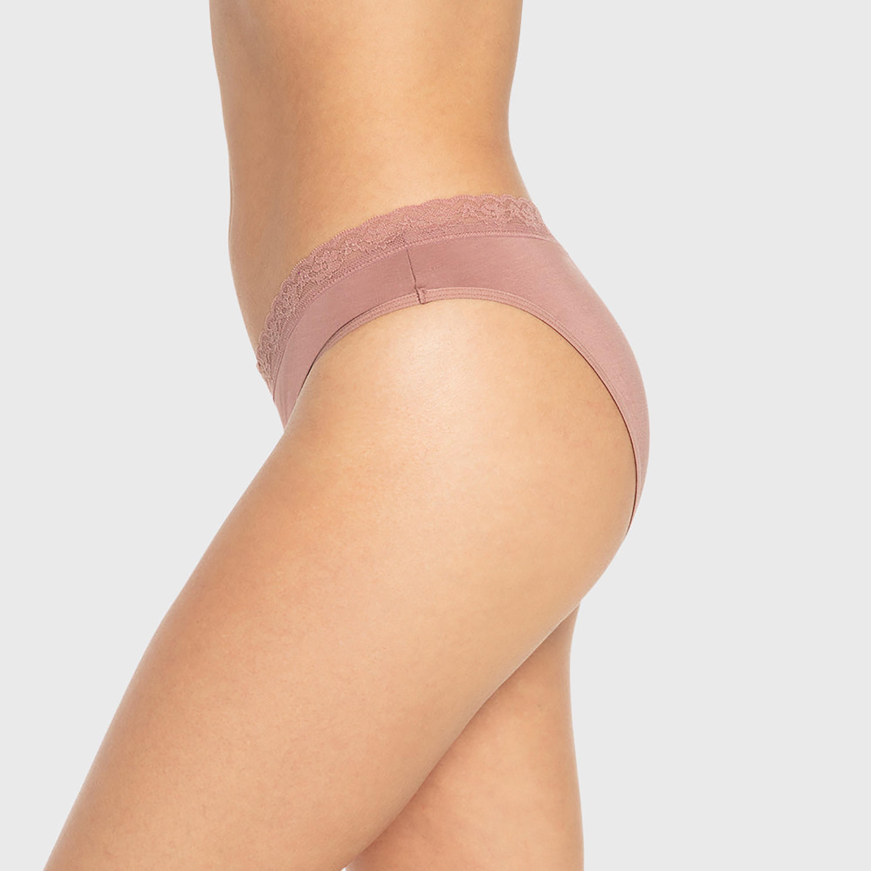 سروال داخلي نسائي "بكينى" تغطية متوسطة "تريند" فائق النعومة من لا سنزا-women-clothing-lingerie-panties-image-32