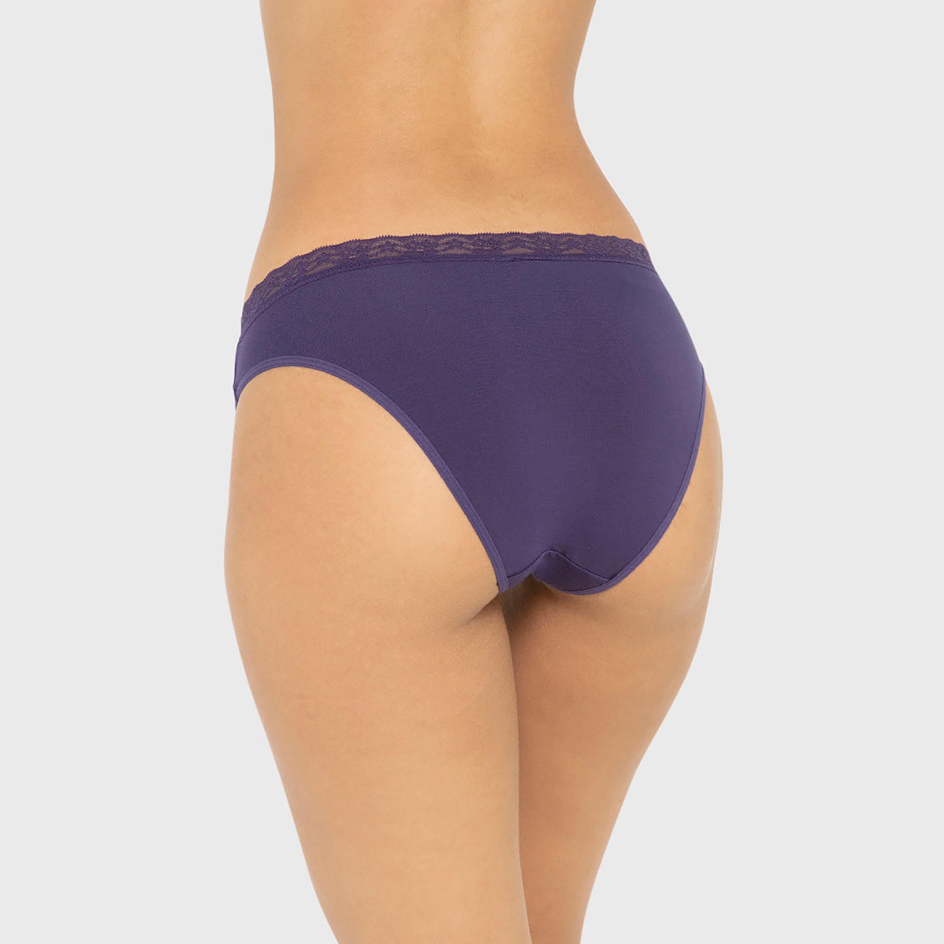 سروال داخلي نسائي "بكينى" تغطية متوسطة "تريند" فائق النعومة من لا سنزا-women-clothing-lingerie-panties-image-25