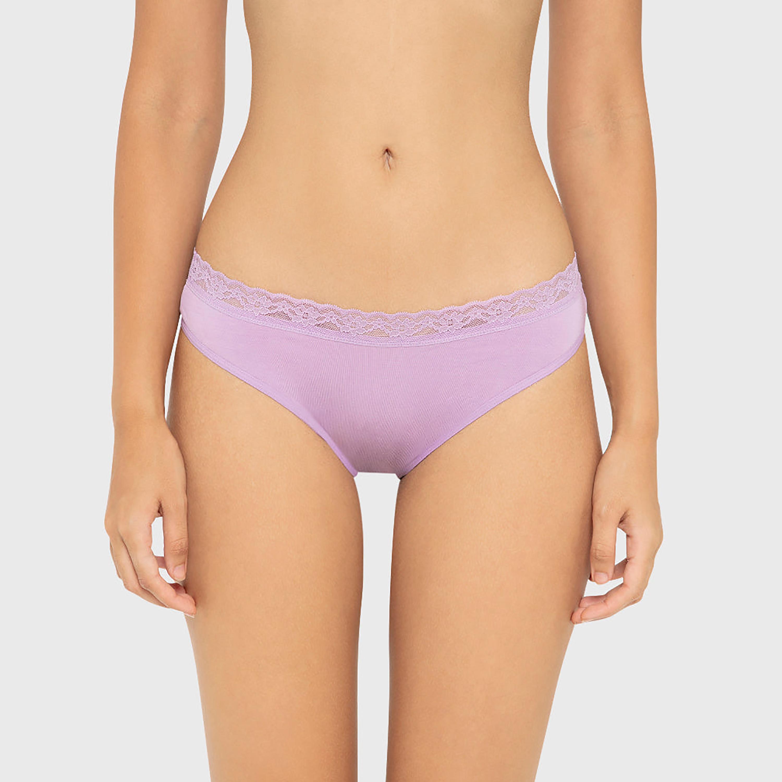 سروال داخلي نسائي "بكينى" تغطية متوسطة "تريند" فائق النعومة من لا سنزا-women-clothing-lingerie-panties-image-15