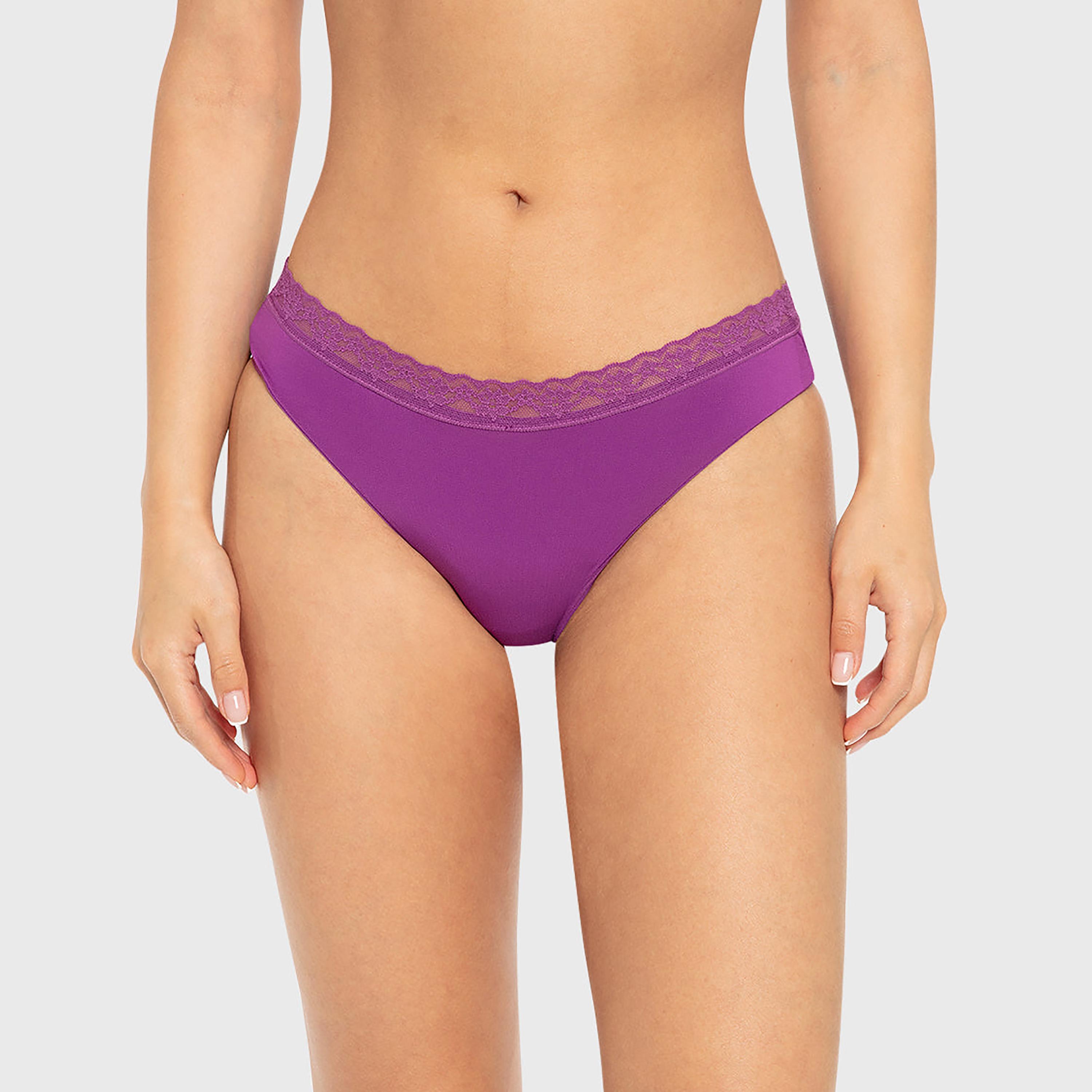 سروال داخلي نسائي "بكينى" تغطية متوسطة "تريند" فائق النعومة من لا سنزا-women-clothing-lingerie-panties-image-35