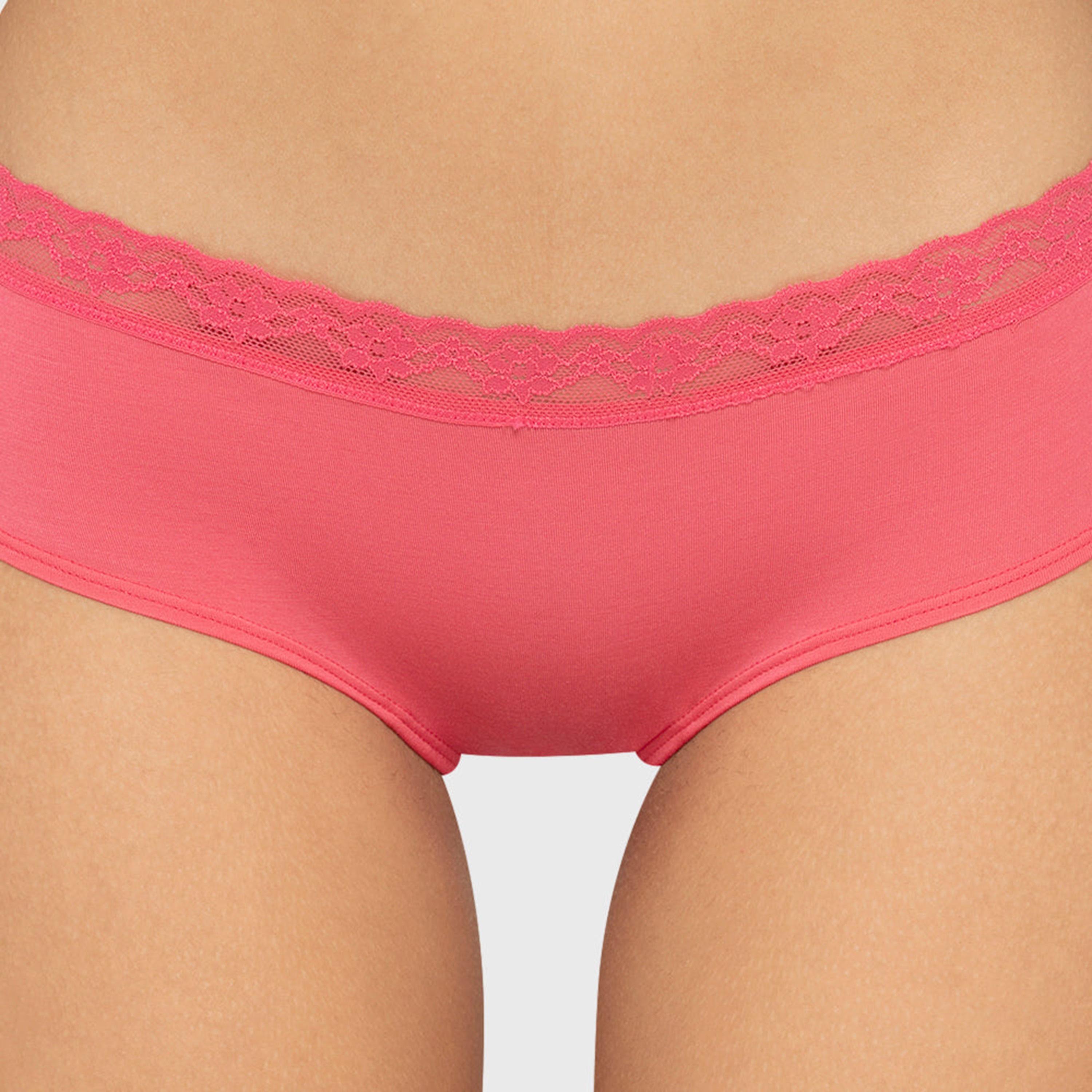 La Senza Ultrasoft Modal Lace Trim Medium Coverage Women's Hipster Panties-women-clothing-lingerie-panties-image-4
