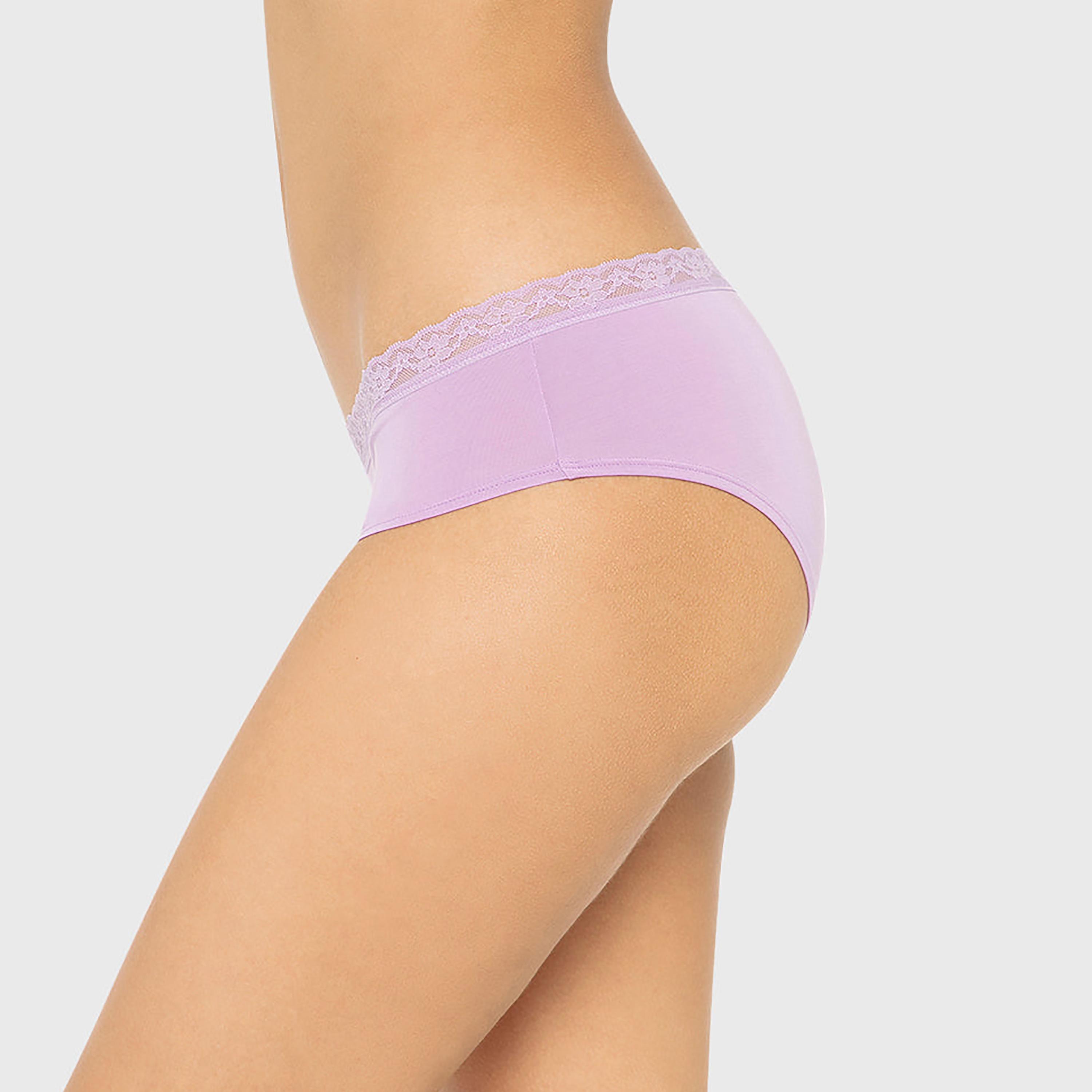 سروال داخلي نسائي "هيبستر" تغطية متوسطة "تريند" فائق النعومة من لا سنزا-women-clothing-lingerie-panties-image-20