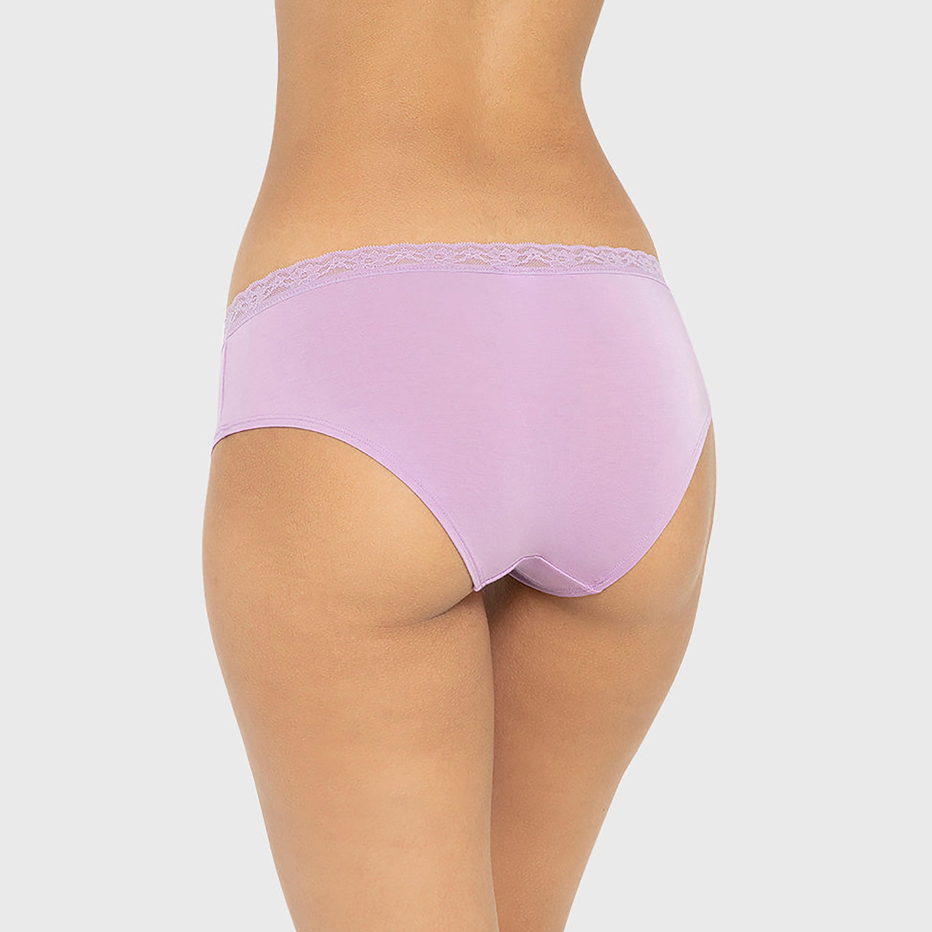 سروال داخلي نسائي "هيبستر" تغطية متوسطة "تريند" فائق النعومة من لا سنزا-women-clothing-lingerie-panties-image-21