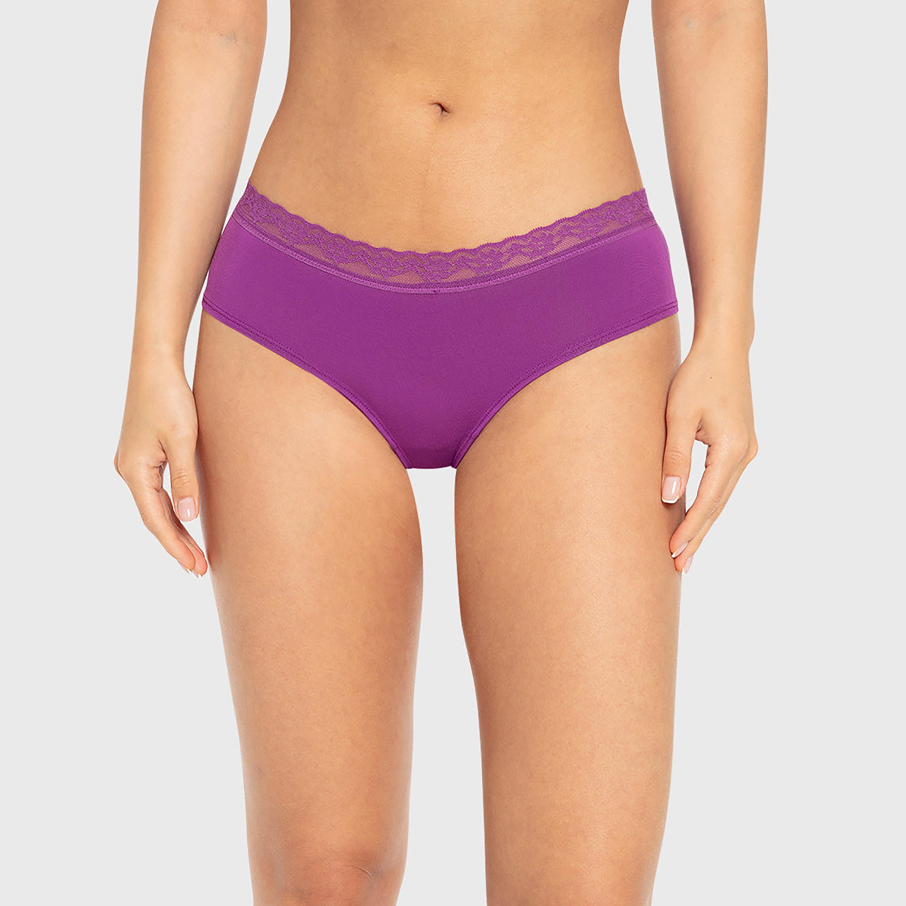 سروال داخلي نسائي "هيبستر" تغطية متوسطة "تريند" فائق النعومة من لا سنزا-women-clothing-lingerie-panties-image-35