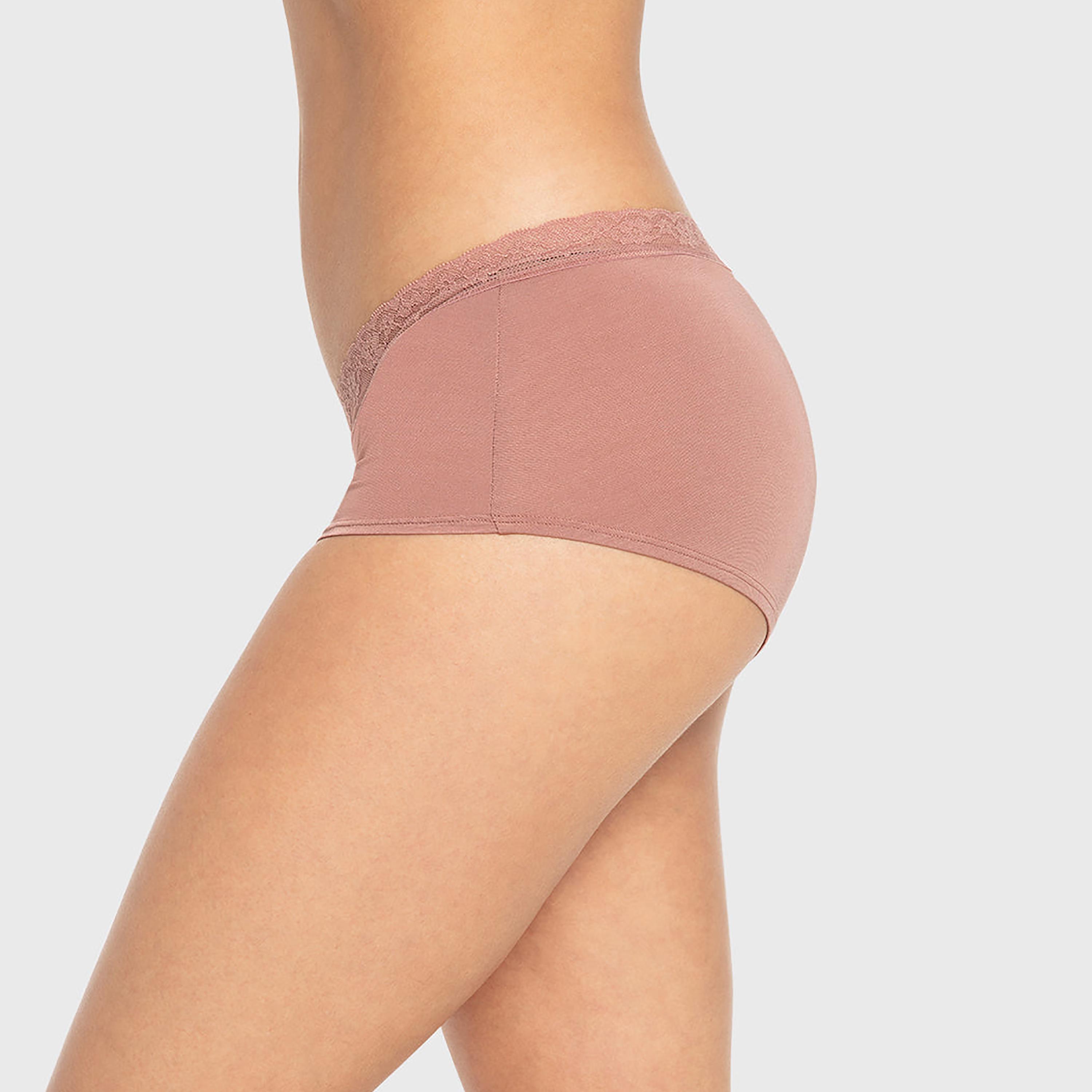 سروال داخلي نسائي "بوي شورت" تغطية كاملة "تريند" فائق النعومة من لا سنزا-women-clothing-lingerie-panties-image-2