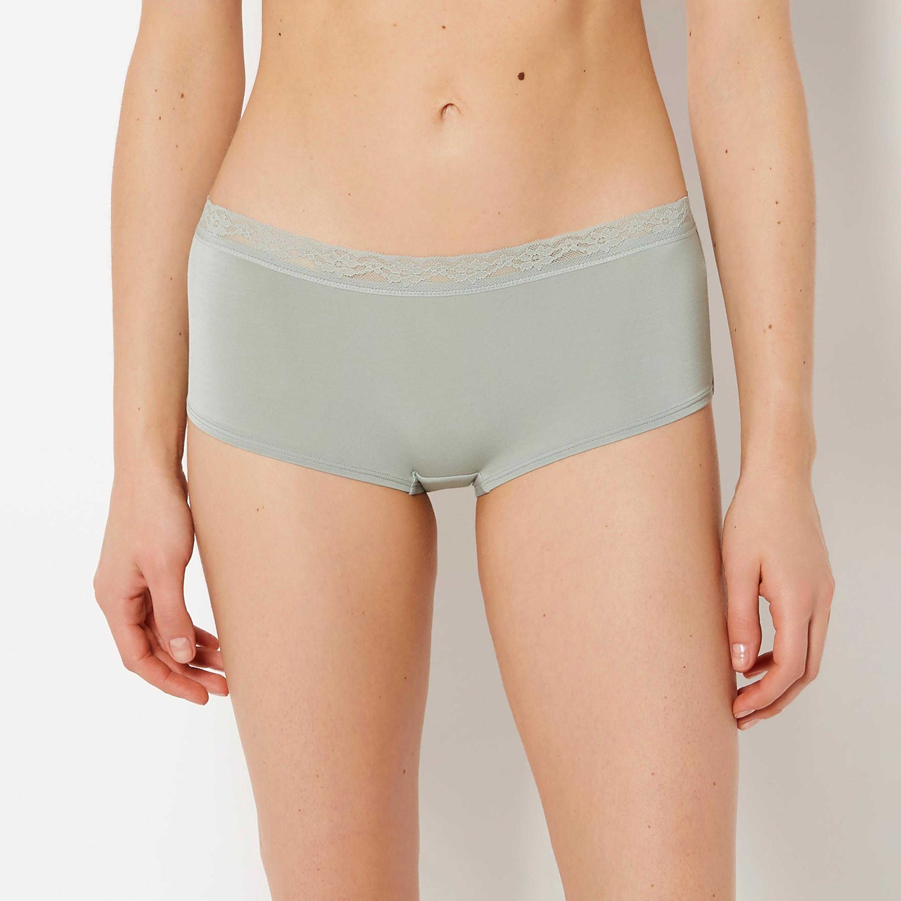 La Senza Trend Ultrasoft Full Coverage Women's Boyshort Panties-women-clothing-lingerie-panties-image-1