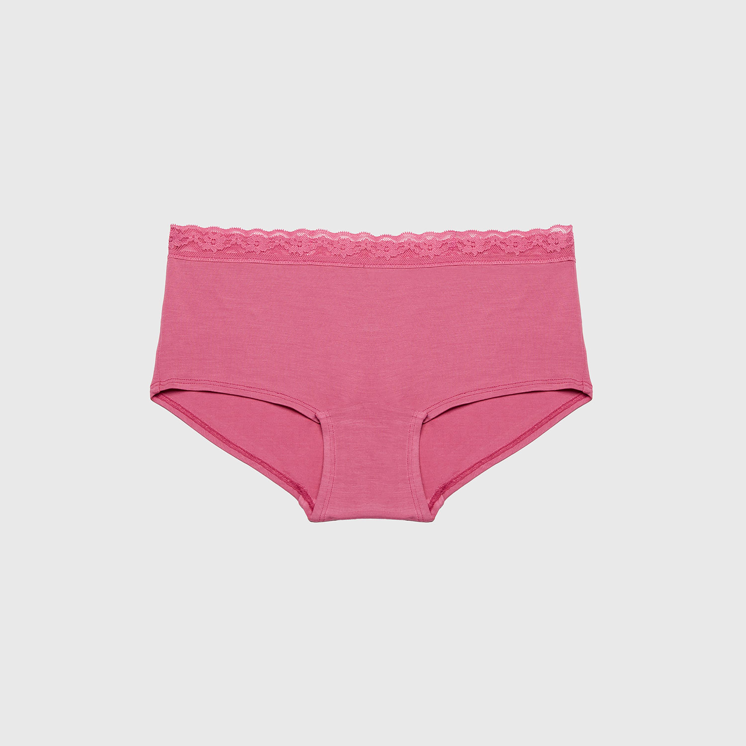 سروال داخلي نسائي "بوي شورت" تغطية كاملة "تريند" فائق النعومة من لا سنزا-women-clothing-lingerie-panties-image-4
